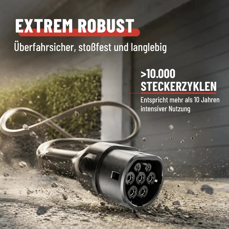 Absina Ladekabel 22 kW 5,8 m Typ 2 Stecker