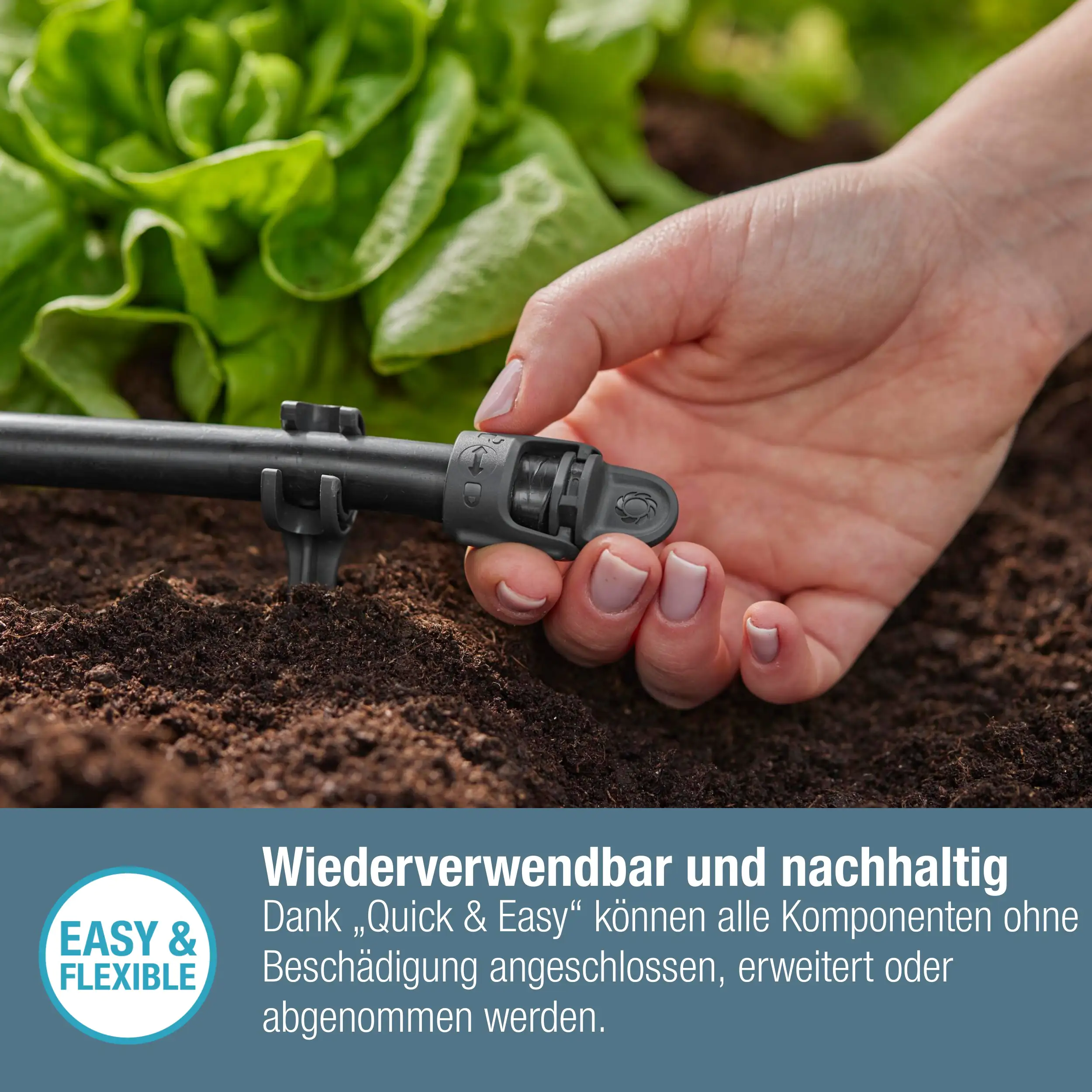 Gardena Verschlussstopfen, 13 mm