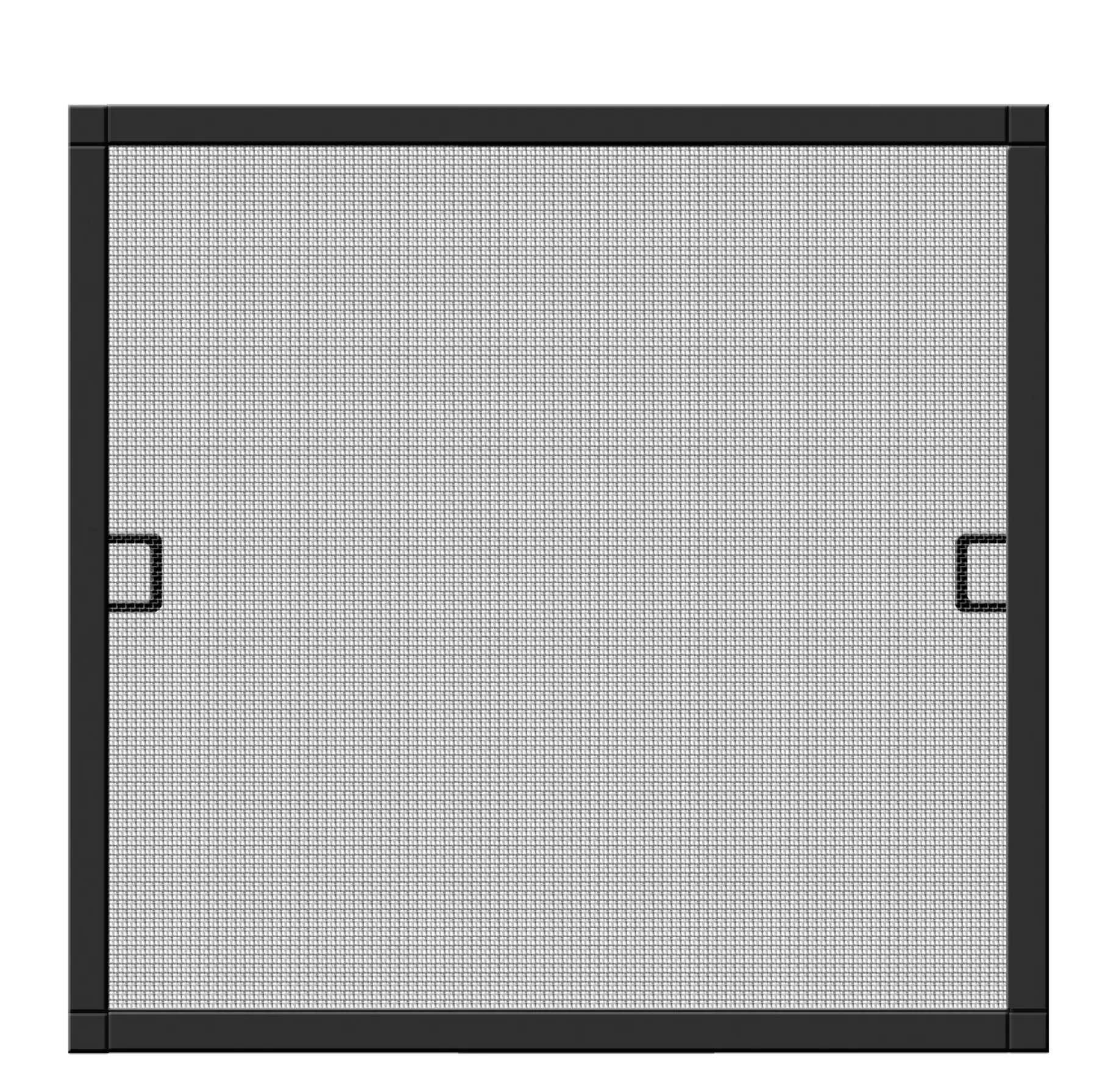 Schellenberg Fliegenschutz-Fenster PREMIUM 100 x 120 cm anthrazit/anthrazit kürzbar
