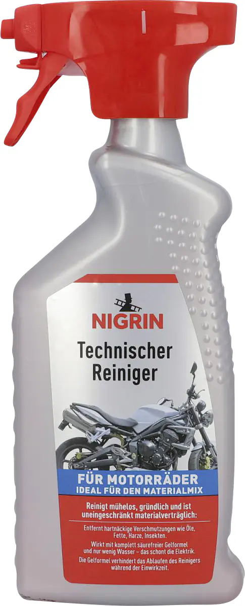 Nigrin Technischer Reiniger für Motorräder 500ml