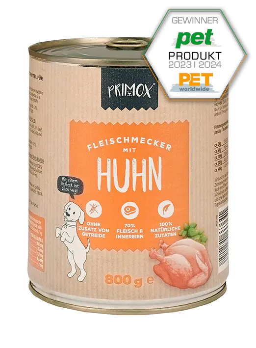 Primox Hundenassfutter Adult getreidefrei 800 g Huhn