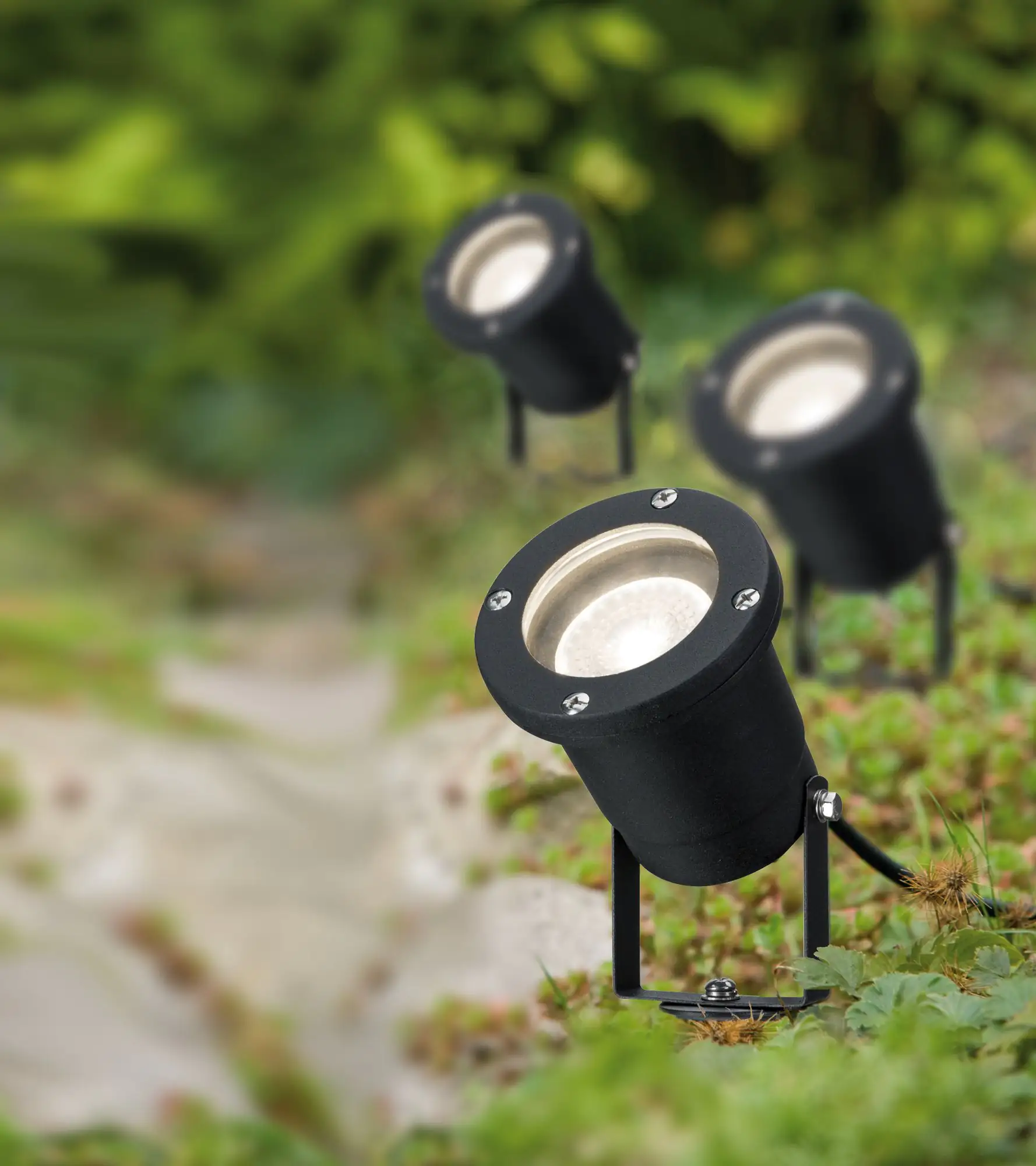 Paulmann Außen-Spots Special Line GU10 schwarz warmweiß