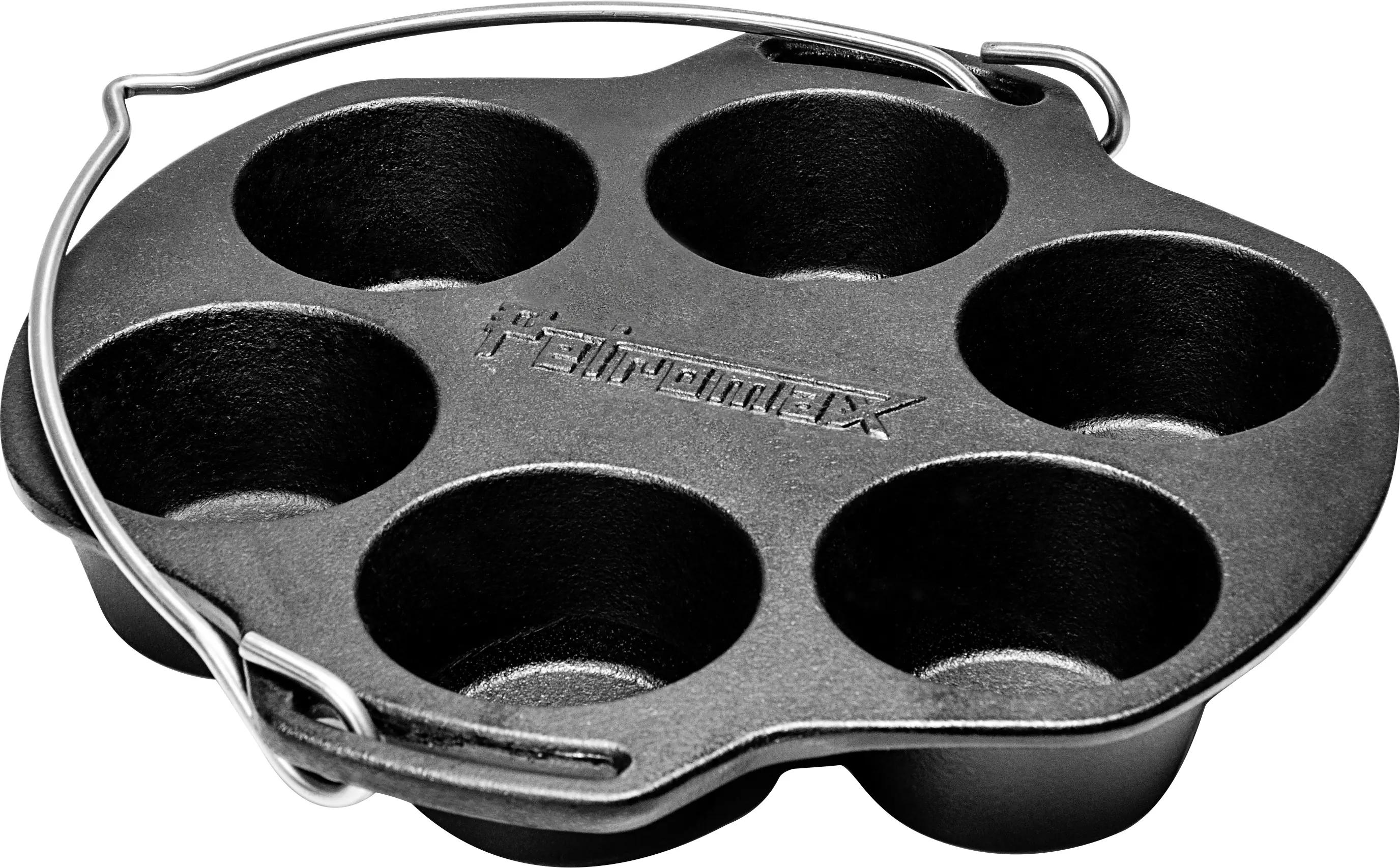 Petromax Muffinform Gusseisen 4,5 x 27 cm