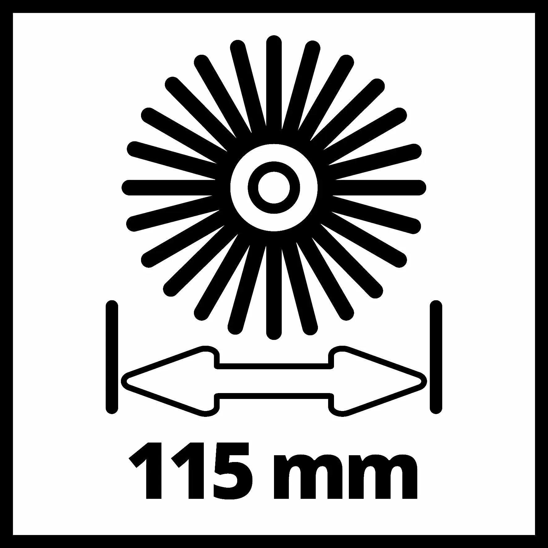 Einhell Akku Oberflächenbürste PICOBELLA 18/215 21,5 cm Arbeitsbreite