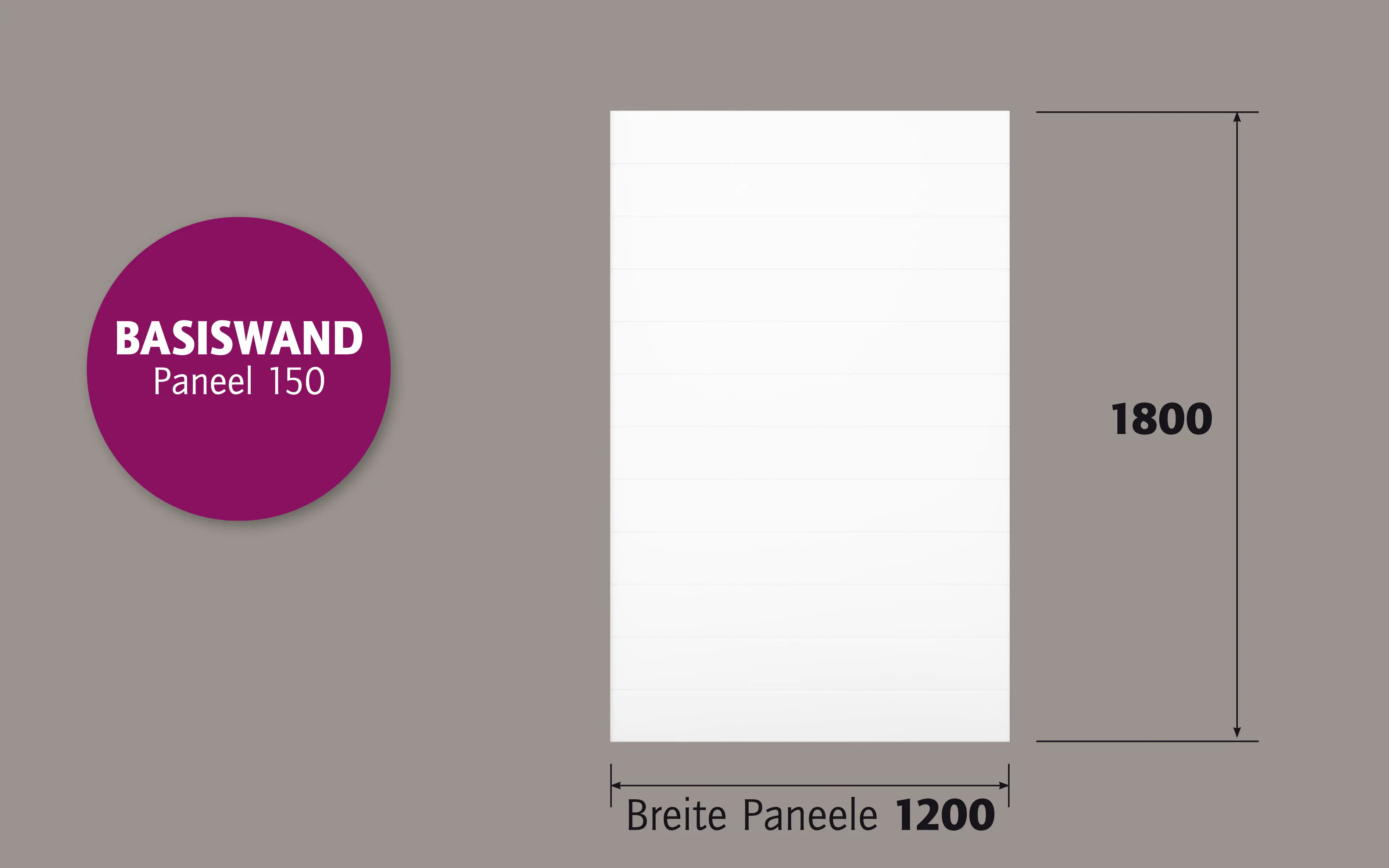 Ambiente Alu-Zaun Paneel 150 B x H: 120 cm x 180 cm, 22 mm stark