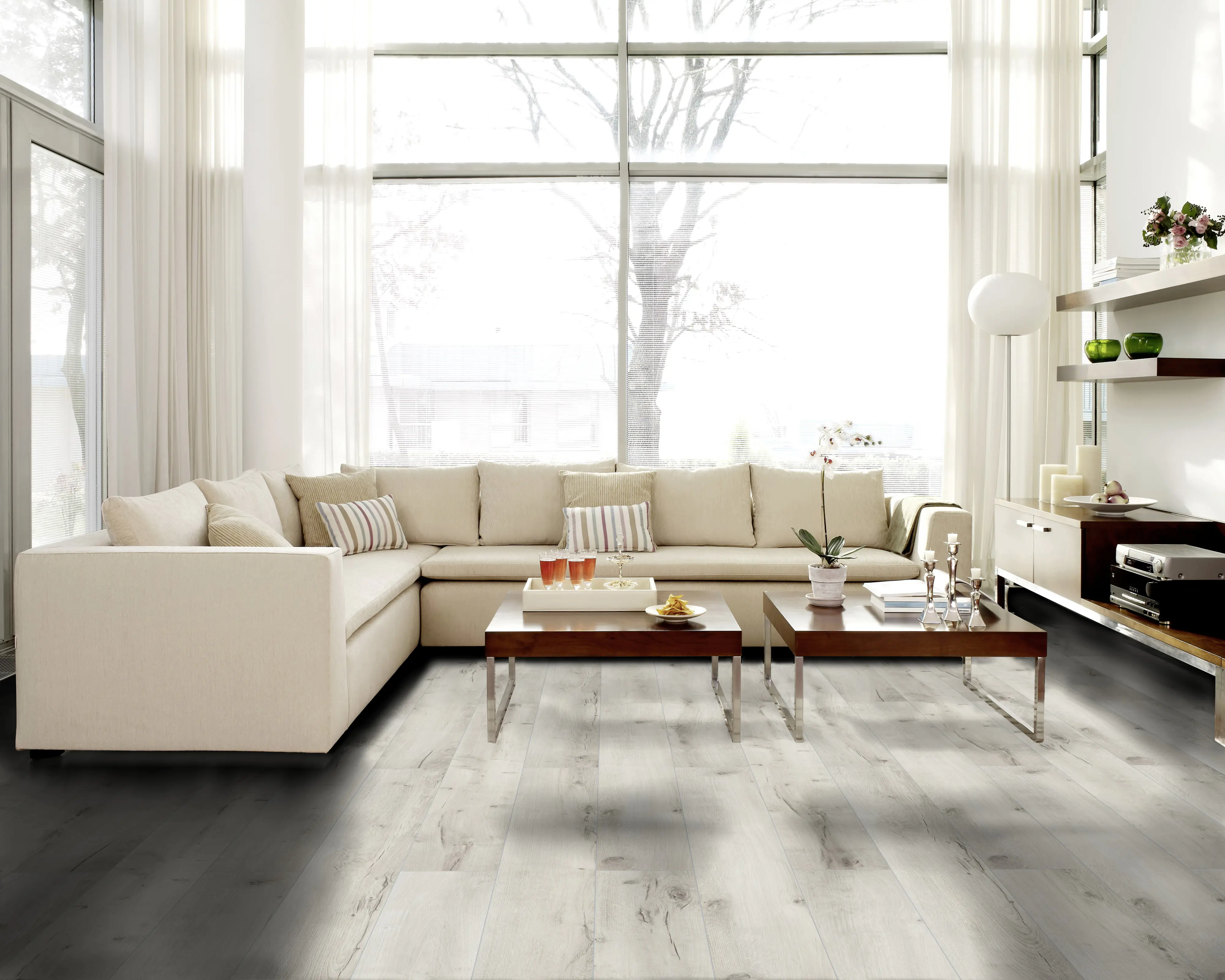 Classen Laminat Megaloc Aquaprotect 128,5 x 19,2 cm 8 mm Oak creme
