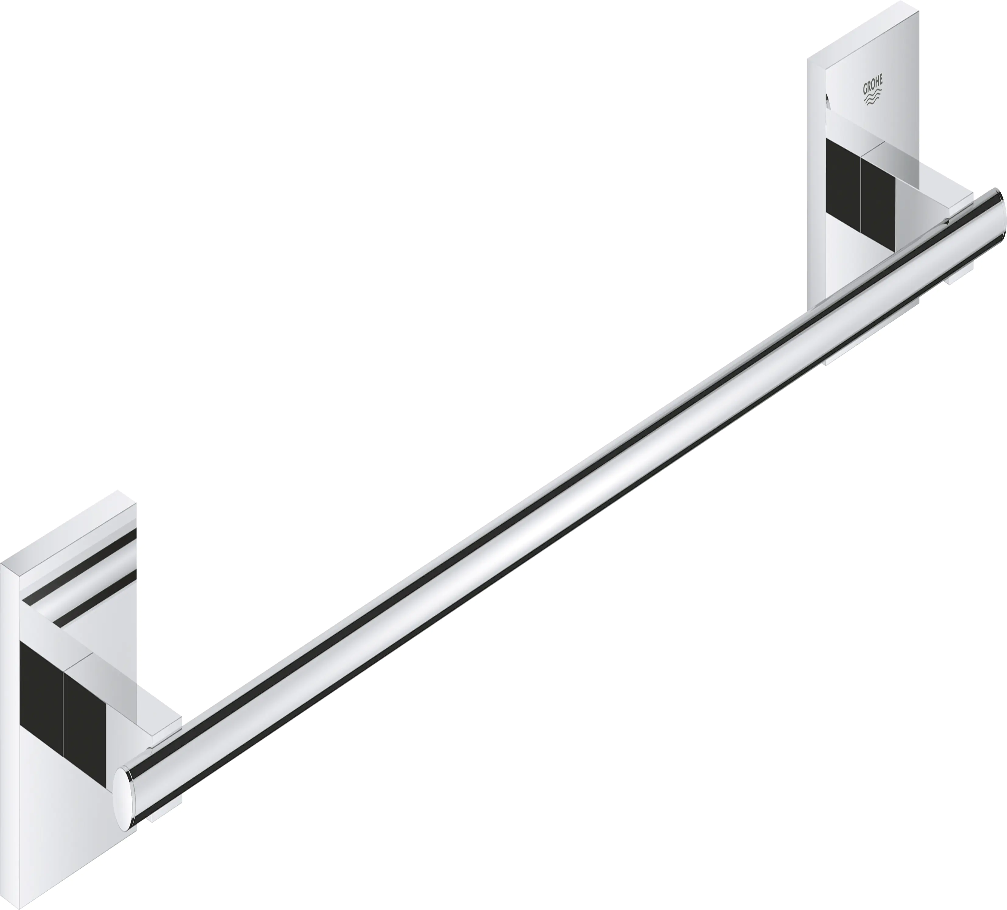 Grohe Start Cube Badetuchhalter chrom klebbar