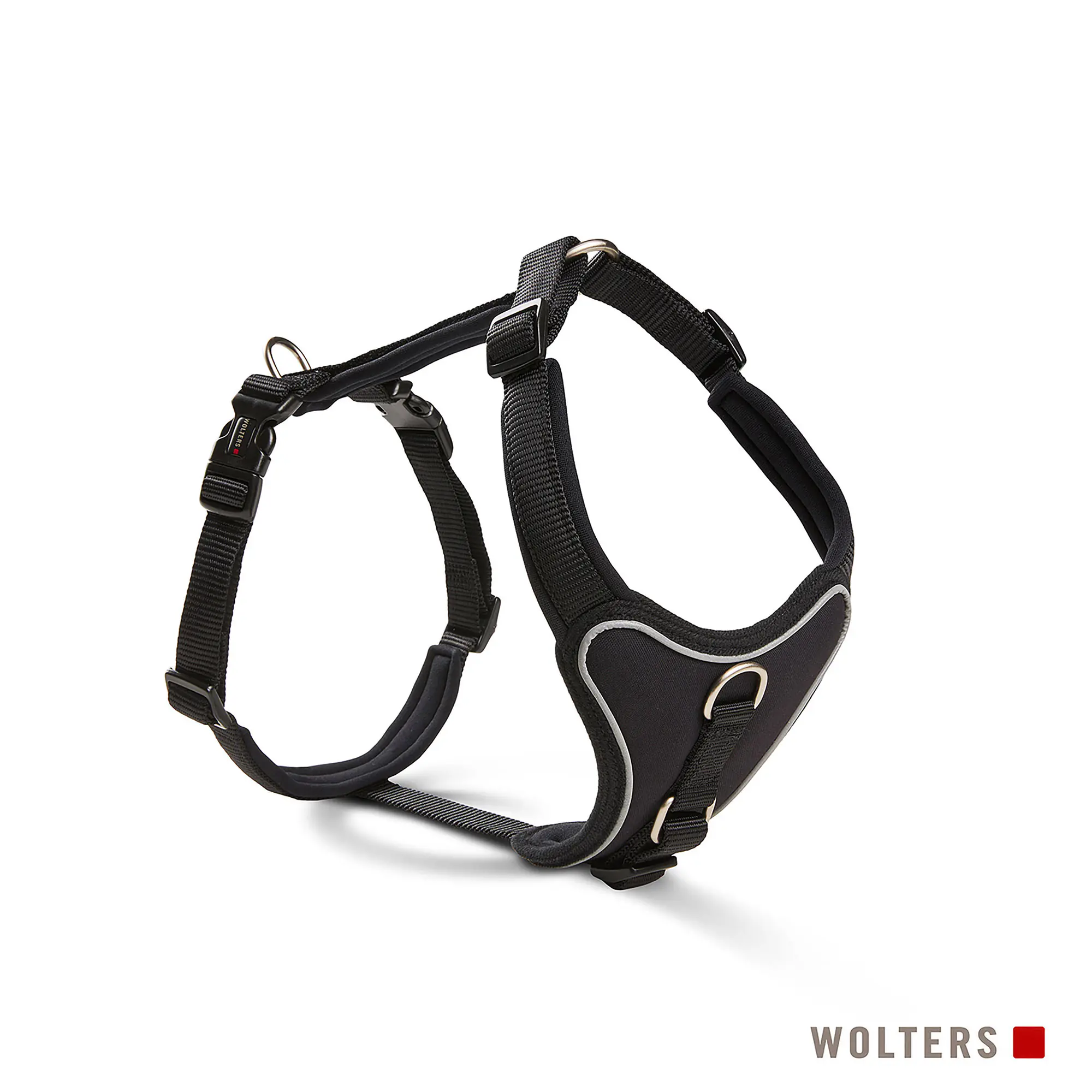 Wolters Hundegeschirr Professional Comfort schwarz/schwarz