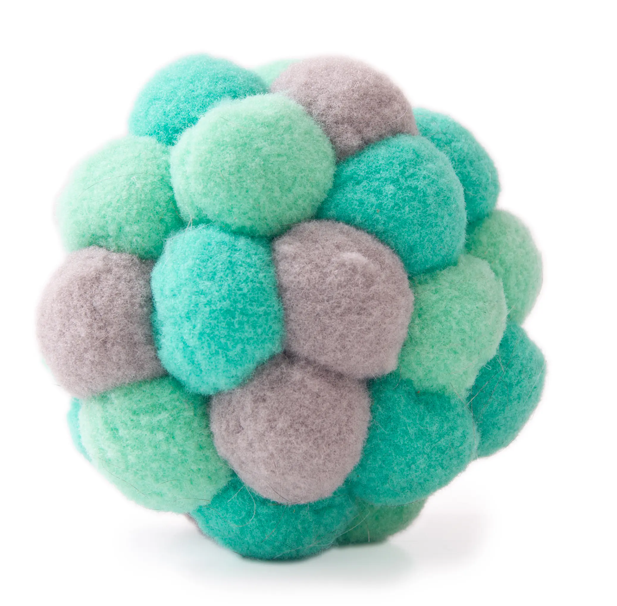 Aumüller Katzenspielzeug Kugel Mint Plush mit Katzenminze 8 cm mint/grün