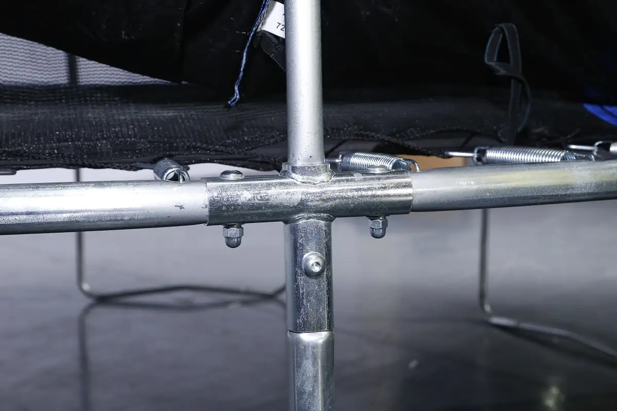 Sportspower Trampolin mit Sicherheitsnetz und Leiter anthrazit Ø 305 cm