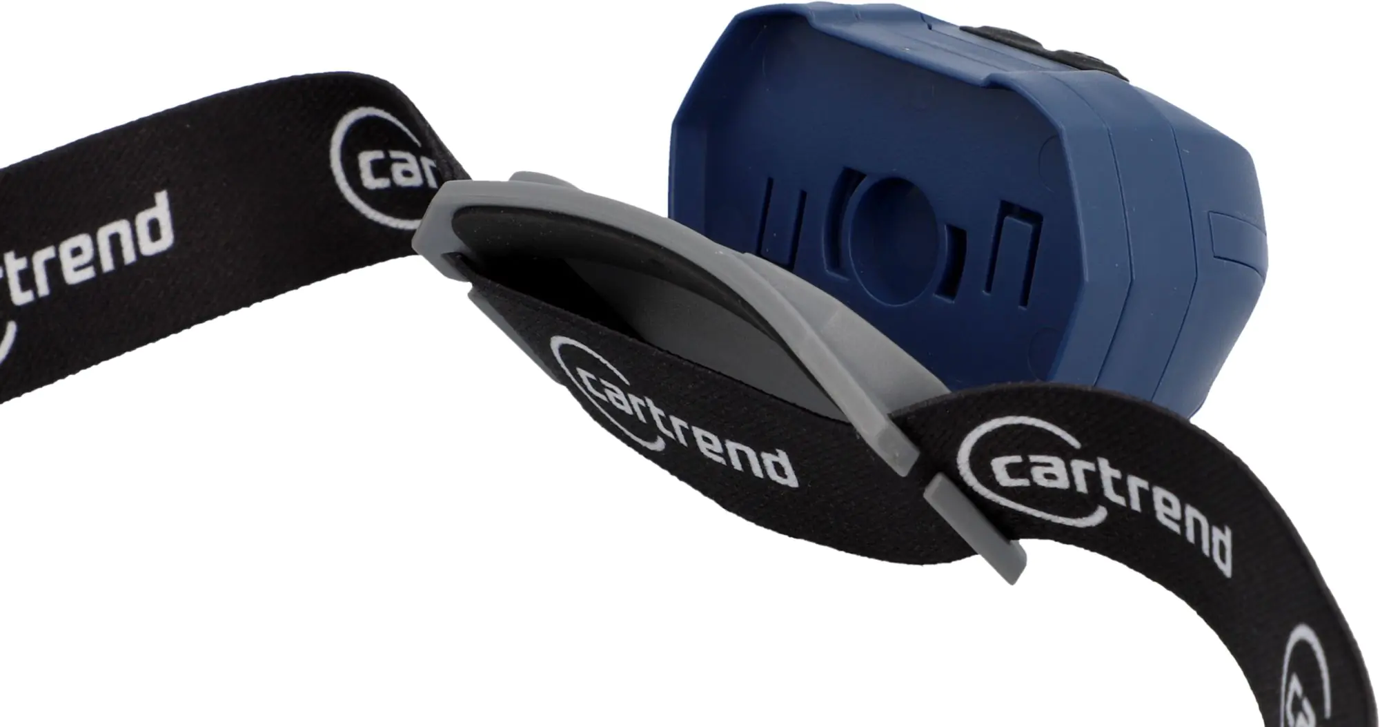 Cartrend LED-Stirnlampe 400 Lumen schwarz-blau