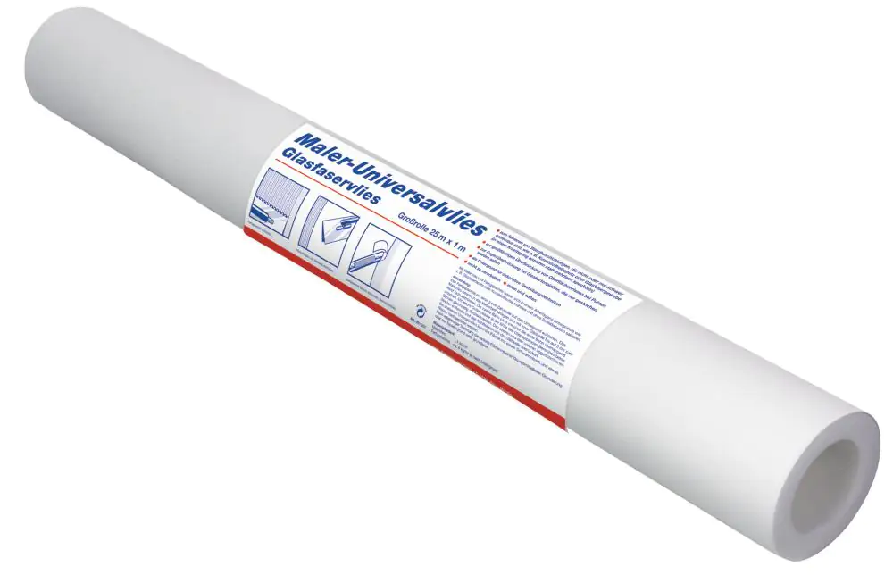 Decotric Maler-Universalvlies Glasfaservlies, Großrolle 25 m