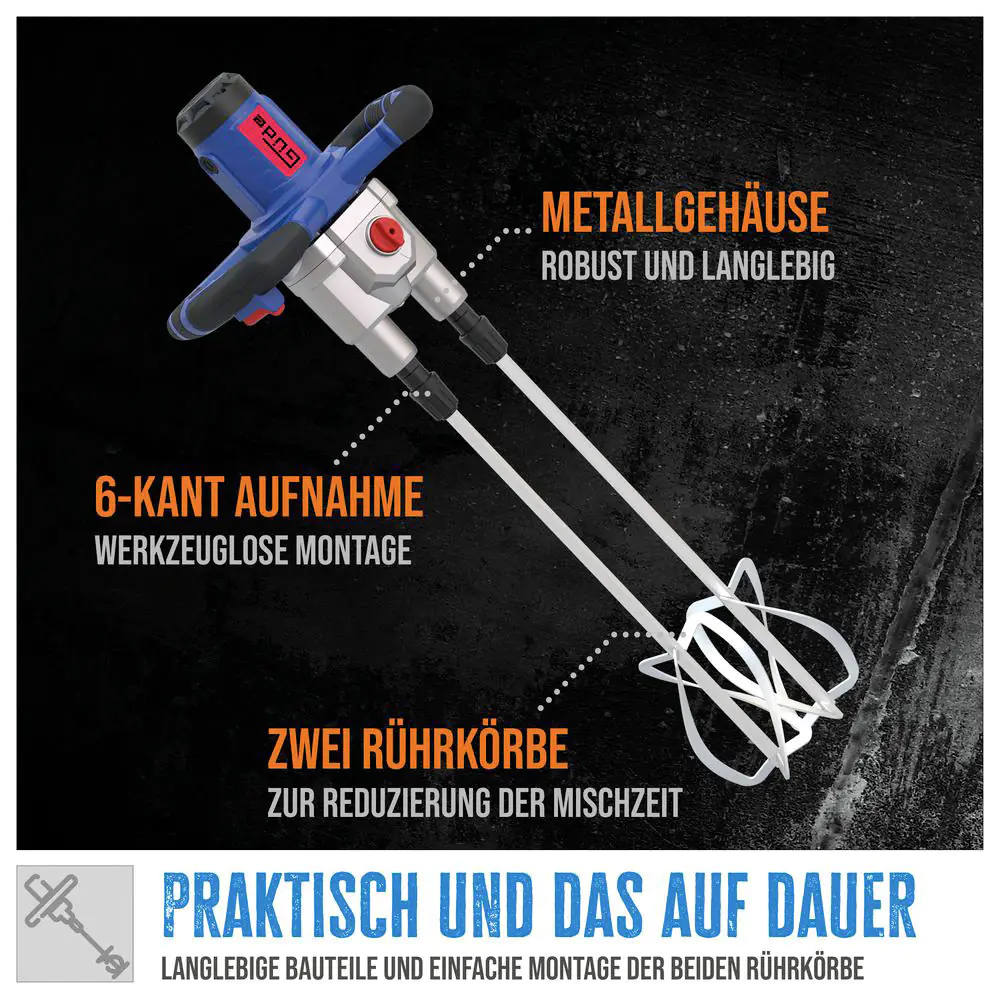 Güde Rührwerk GRW 1811.1 TWIN 1800 W