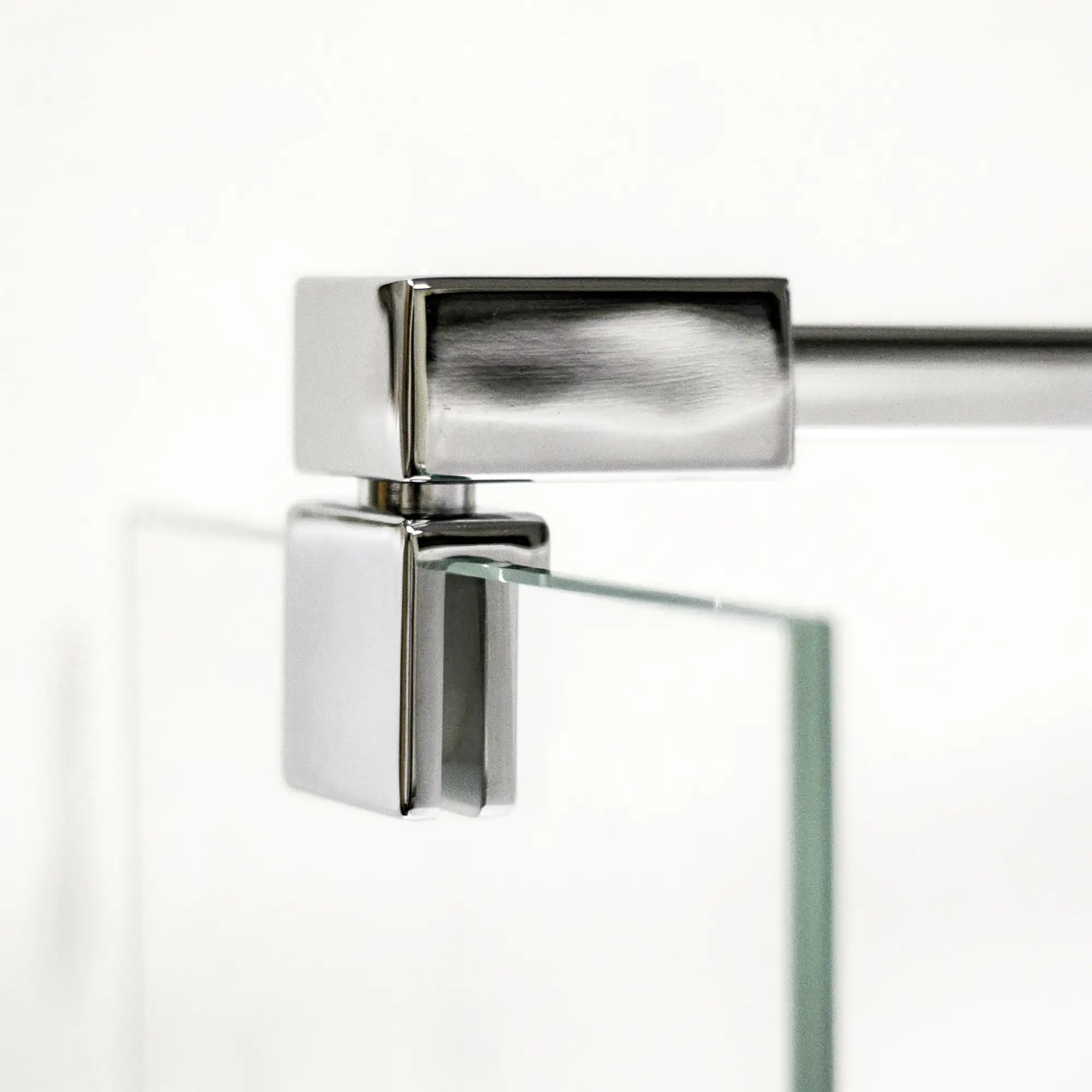 Breuer Europa Design Seitenwand rechts 90 x 200 Alu chrom Anschlag rechts