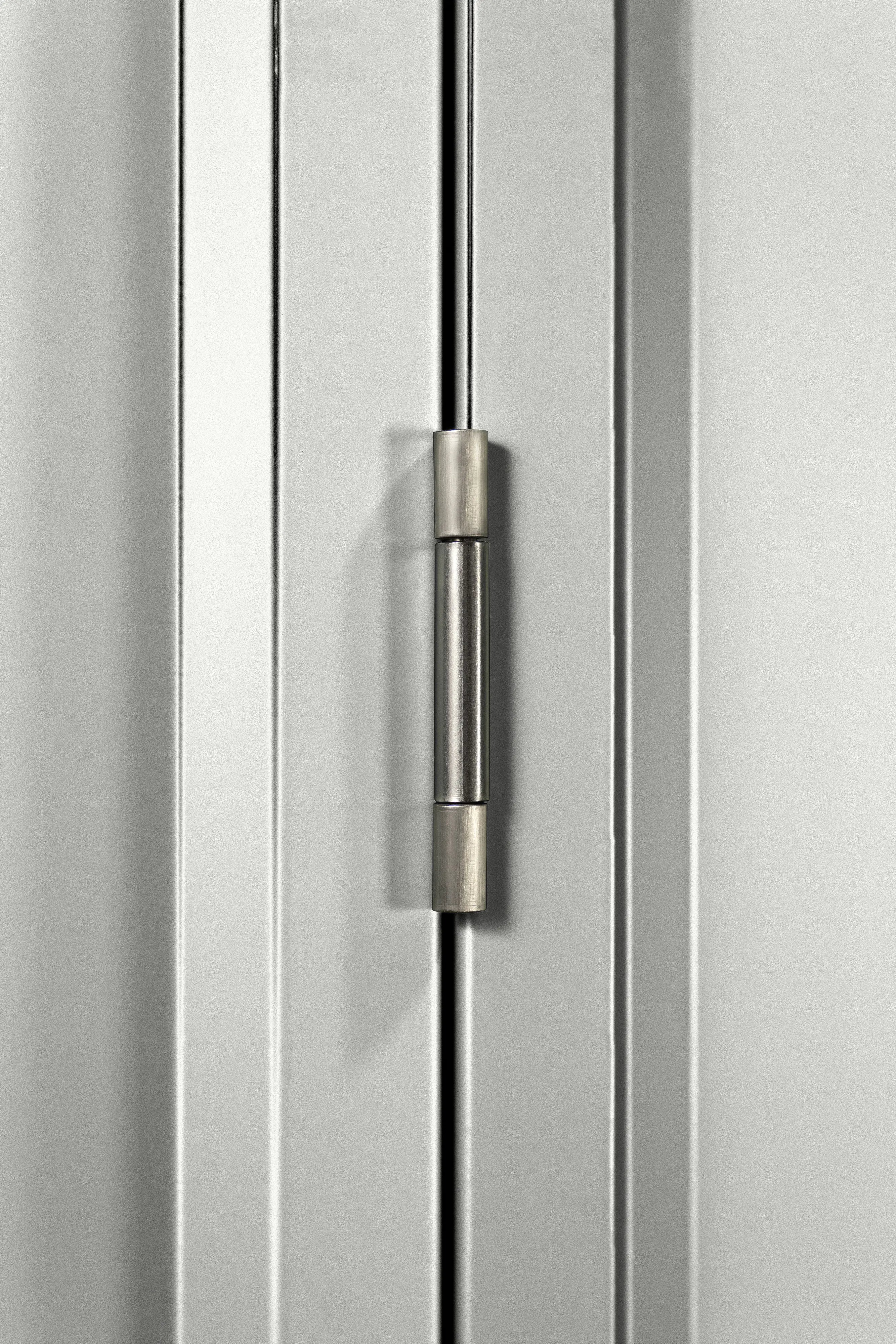 Globel Schwingtür-Set 1 67 x 172 cm silber-metallic