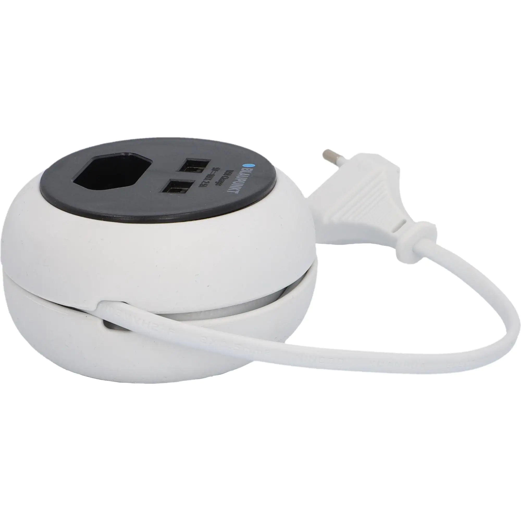 Blaupunkt Steckdosenleiste 1-fach 1,2m für Außen, mit 2x USB mini