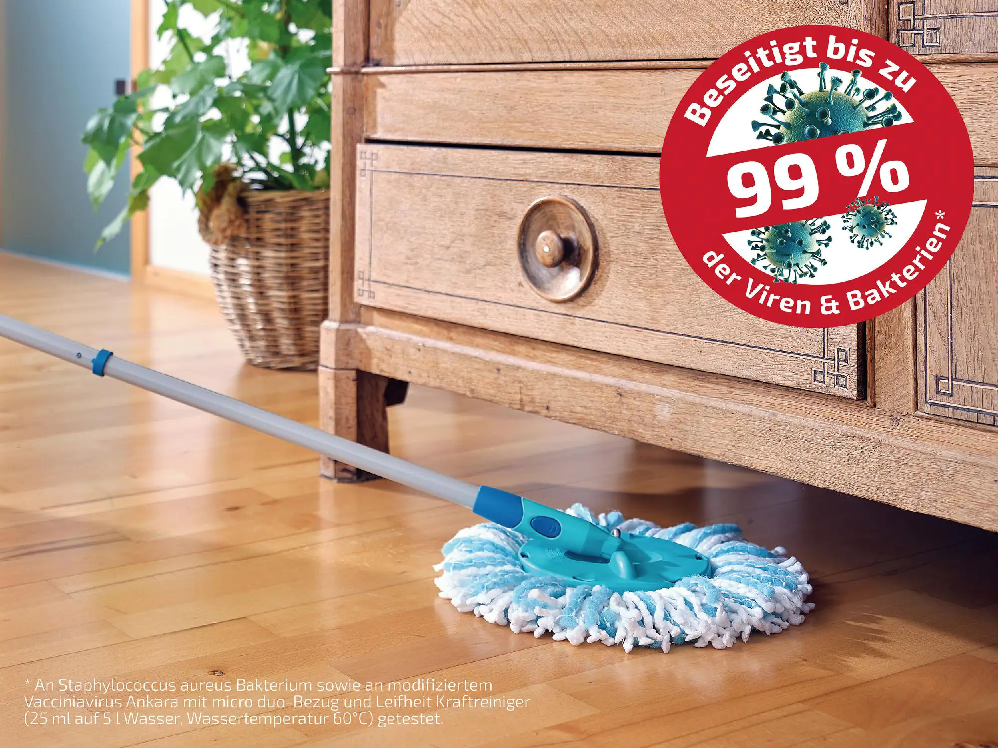 Leifheit Wischmop-Set Clean Twist Disc Mop Ergo