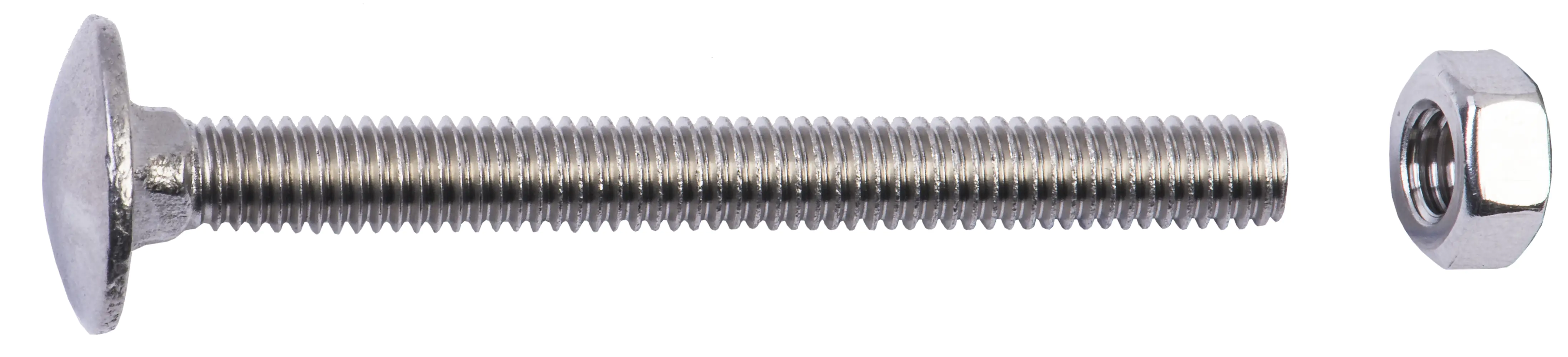 Connex Schlossschrauben M6 x 60 mm - 40 Stück Edelstahl