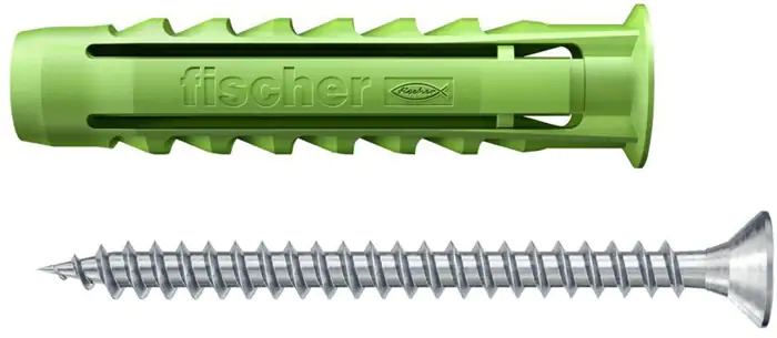 Fischer Spreizdübel SX green 6.0 x 30 mm - 15 Stück