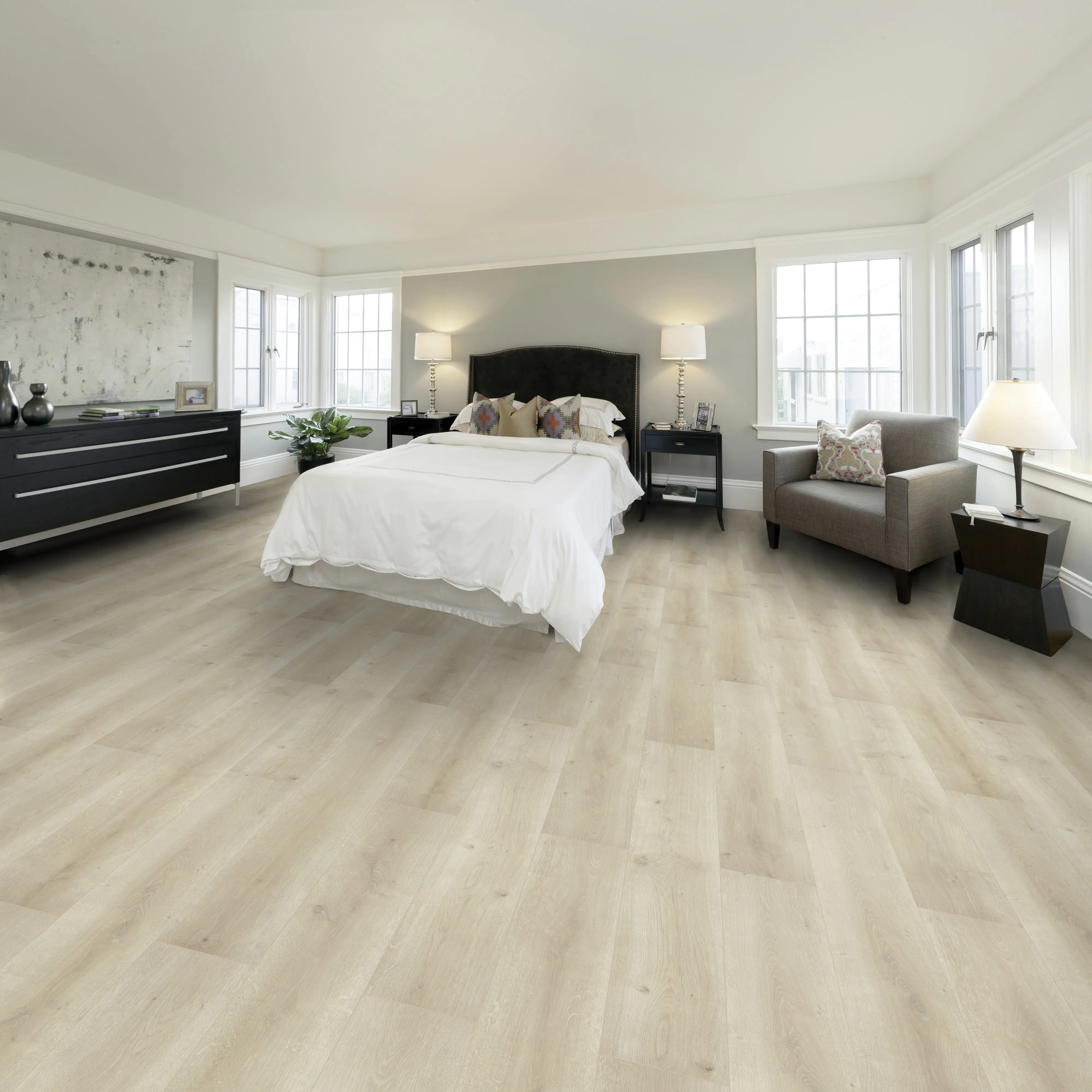Classen Laminat Megaloc Aquaprotect 128,5 x 19,2 cm 8 mm Oak creme natural