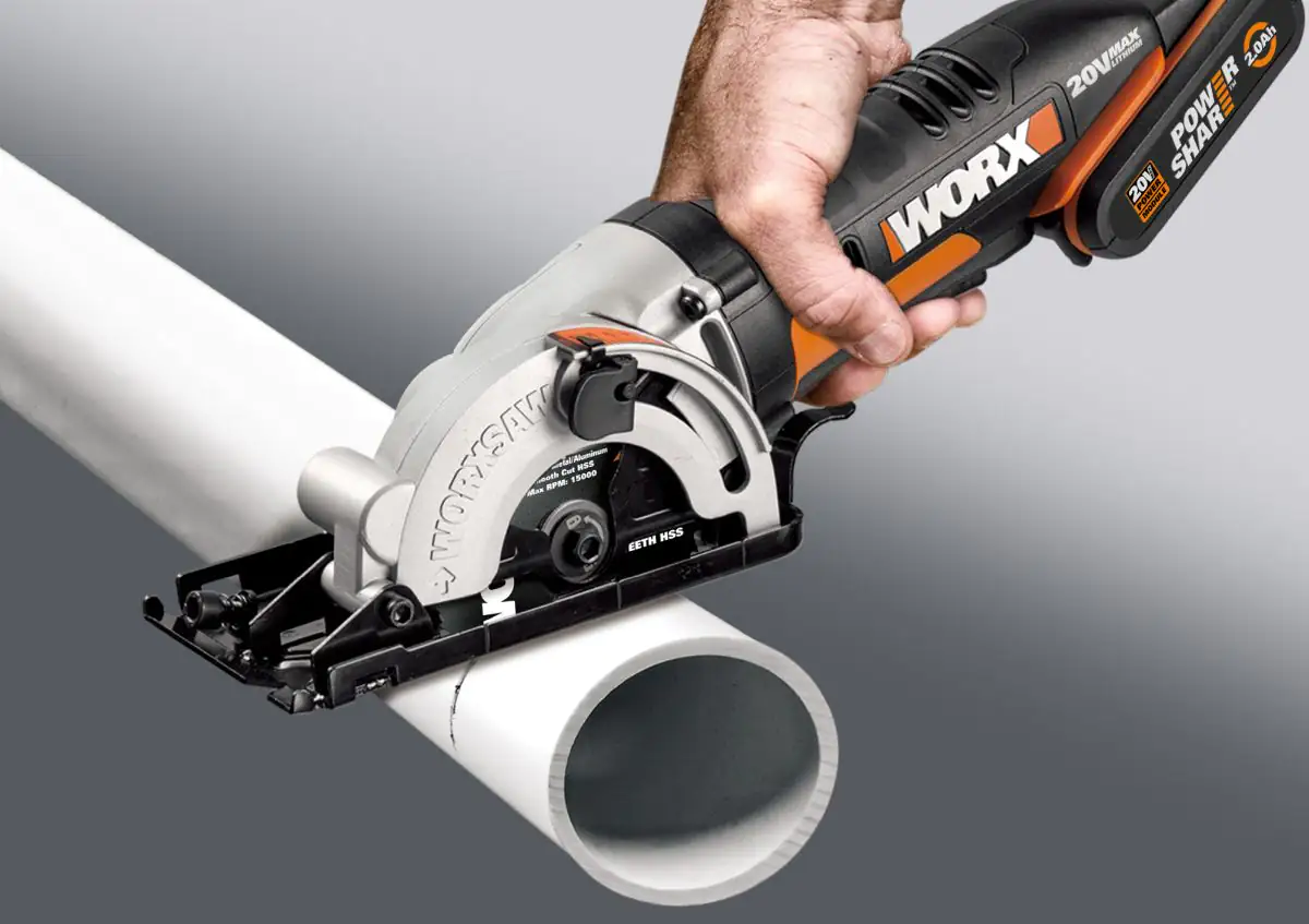 Worx Akku-Handkreissäge WX527.9 Worxsaw 20 V ohne Akku & Ladegerät