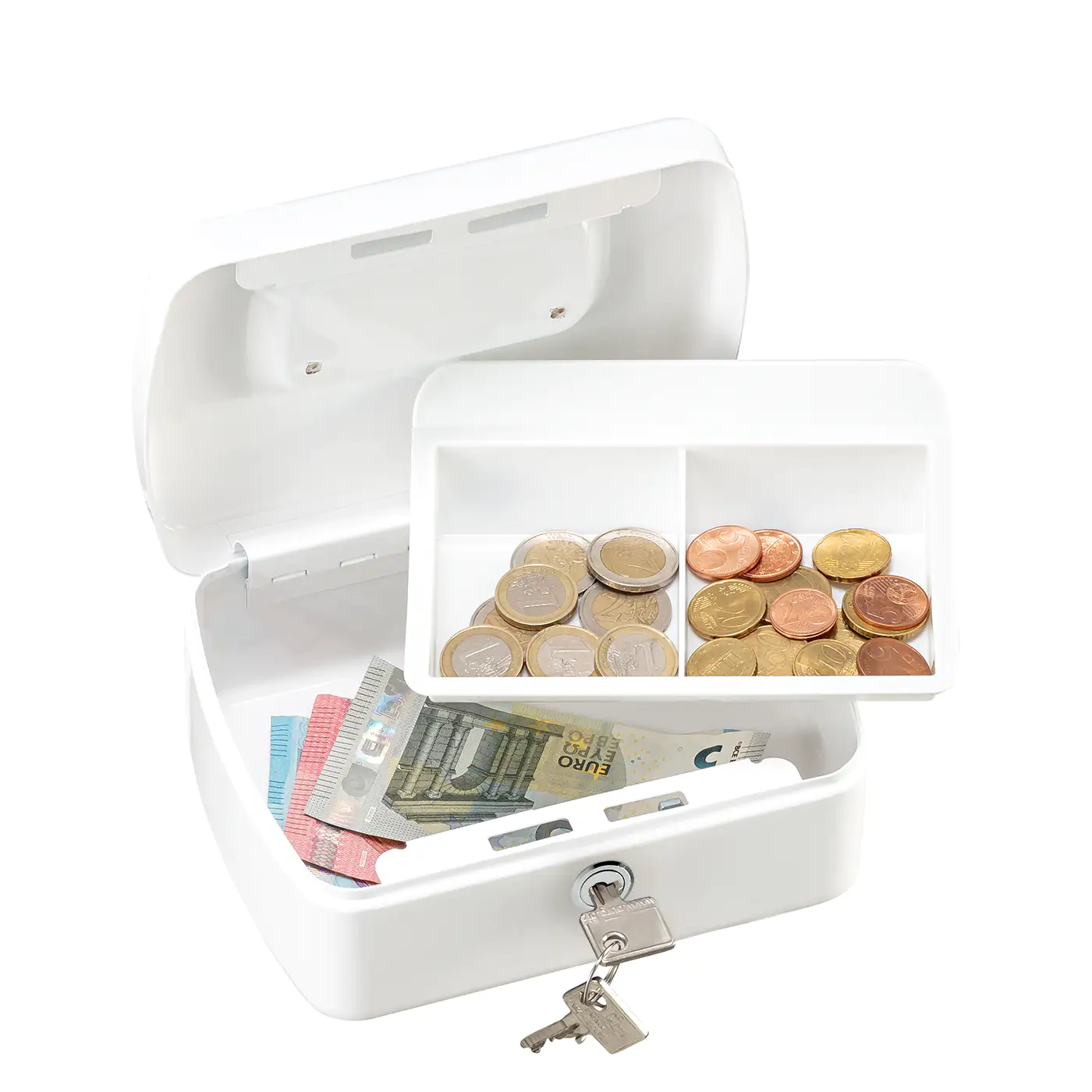 Burg Wächter Kassette Office Line 2167 173 x 130 x 73 mm weiß