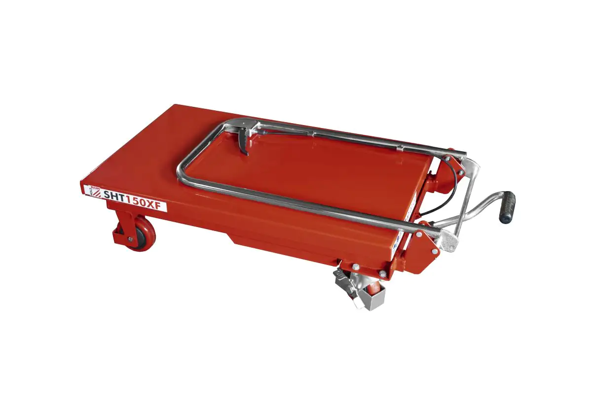 Holzmann Scheren-Hubtischwagen SHT150XF Höhe 22,5 - 74 cm