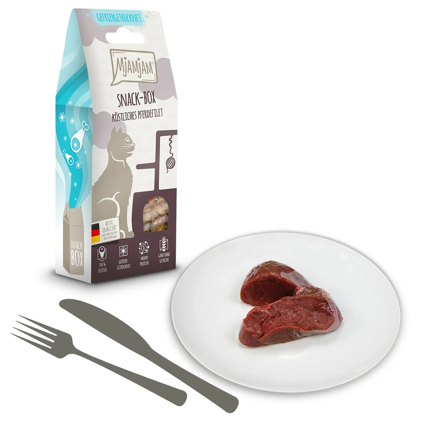 MjAMjAM Katzensnack 40 g Pferdefilet
