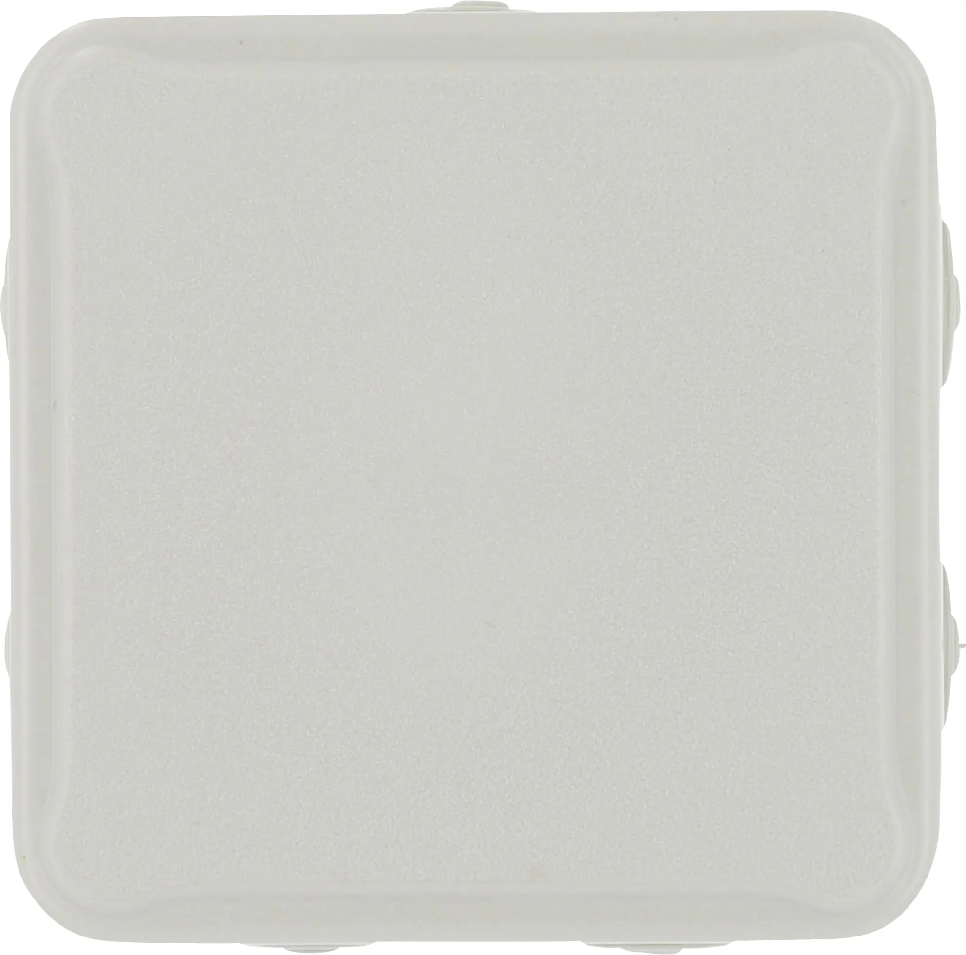 Aufputz- Abzweigdose IP54, 84 x 84 x 50 mm, grau