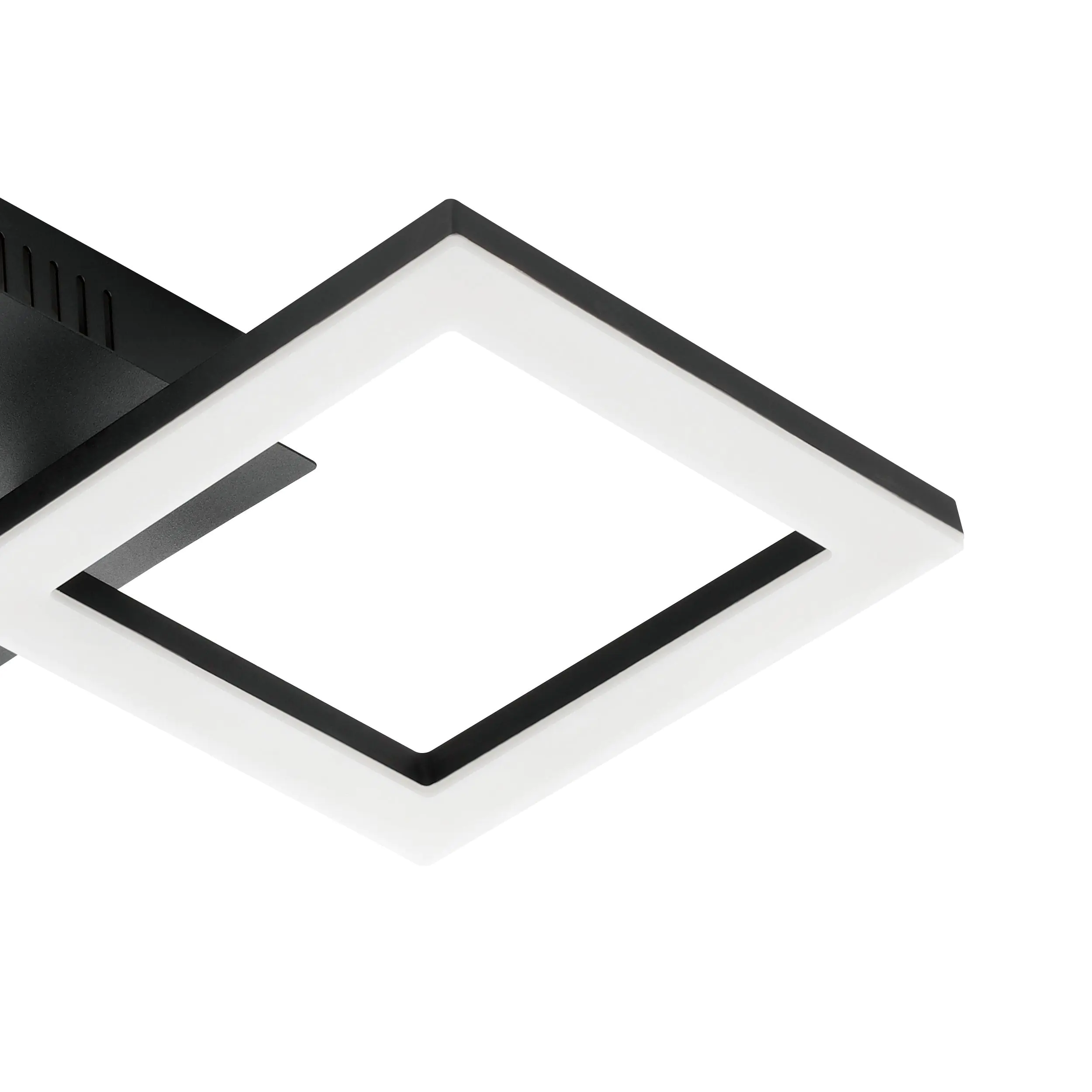 Eglo Connect LED Deckenleuchte Paranday-Z schwarz 47 x 22,5 cm