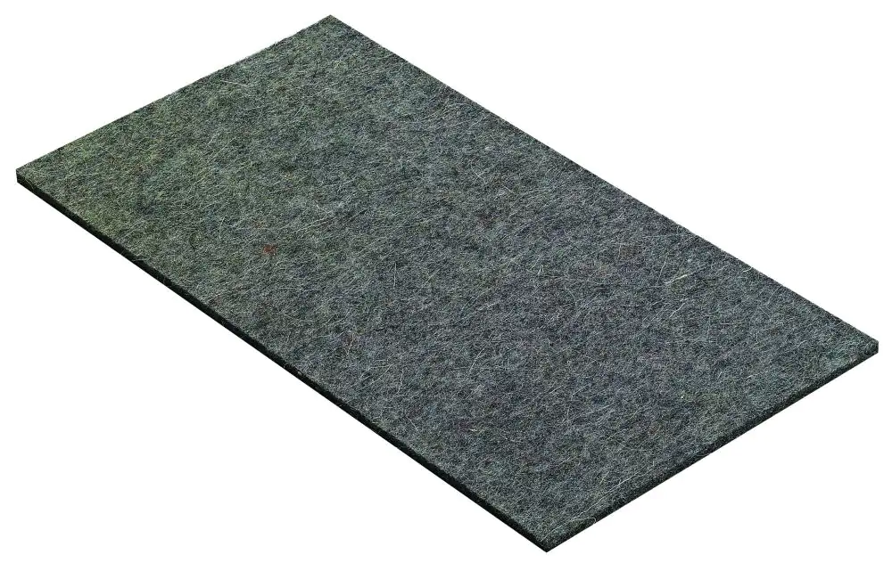 Hettich Wollfilzzuschnitt grau 100 x 200 x 3.0 mm - 2 Stück
