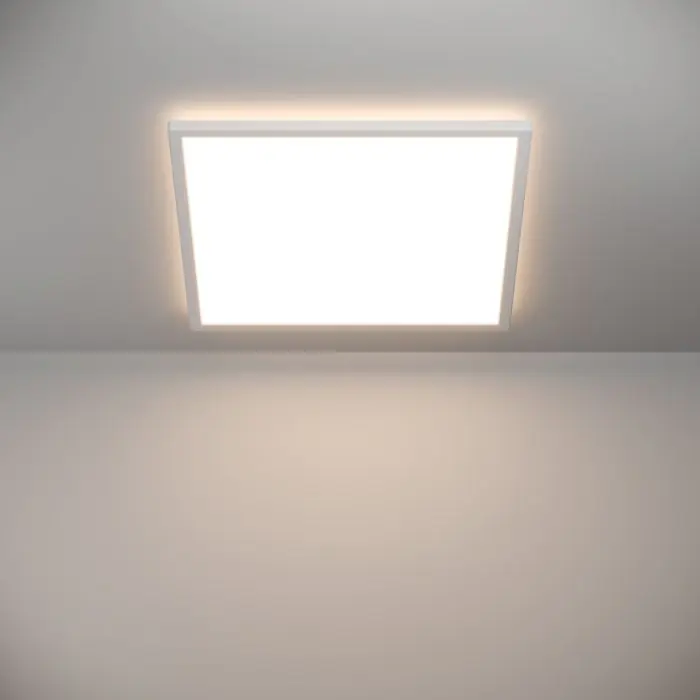 Eglo LED Deckenleuchte Rovito-R weiß 50 x 50 cm warmweiß-kaltweiß dimmbar