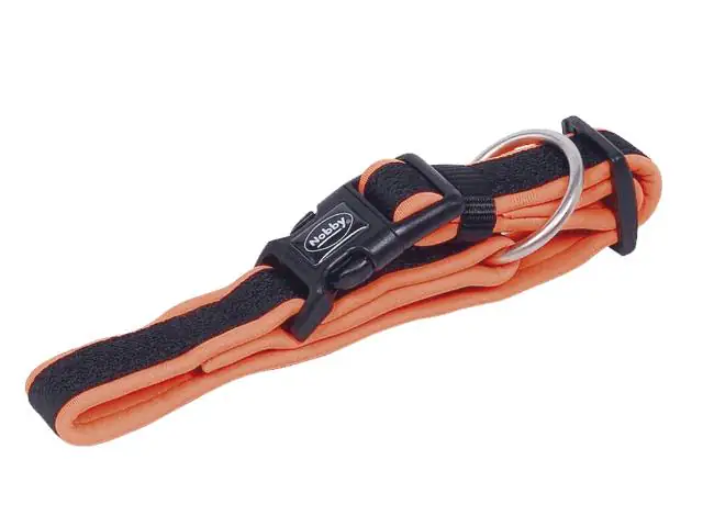 Nobby Hundehalsband Mesh Preno S-M neonorange