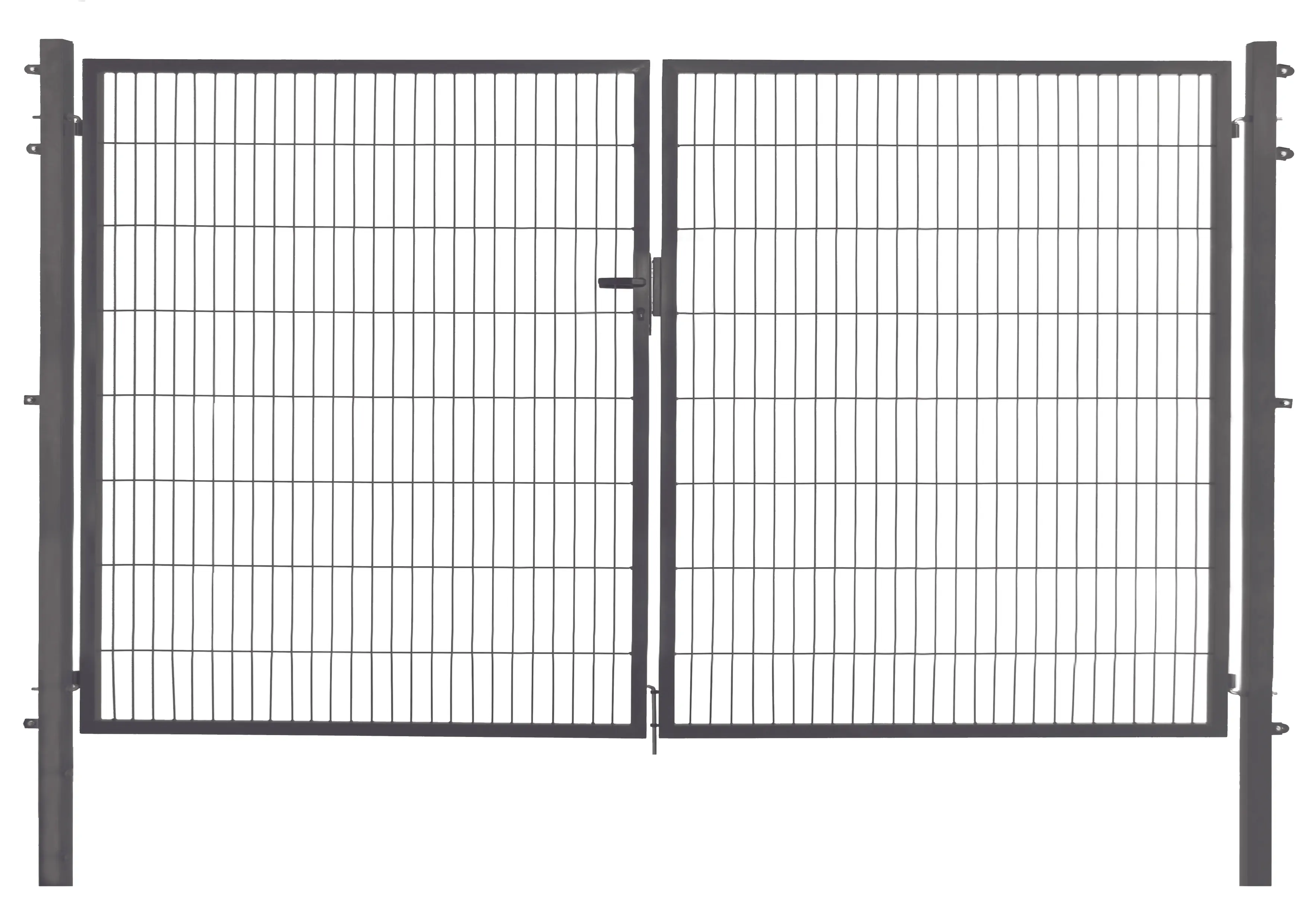Floraworld Gartentor doppelflügelig Comfort 300 x 160 cm anthrazit