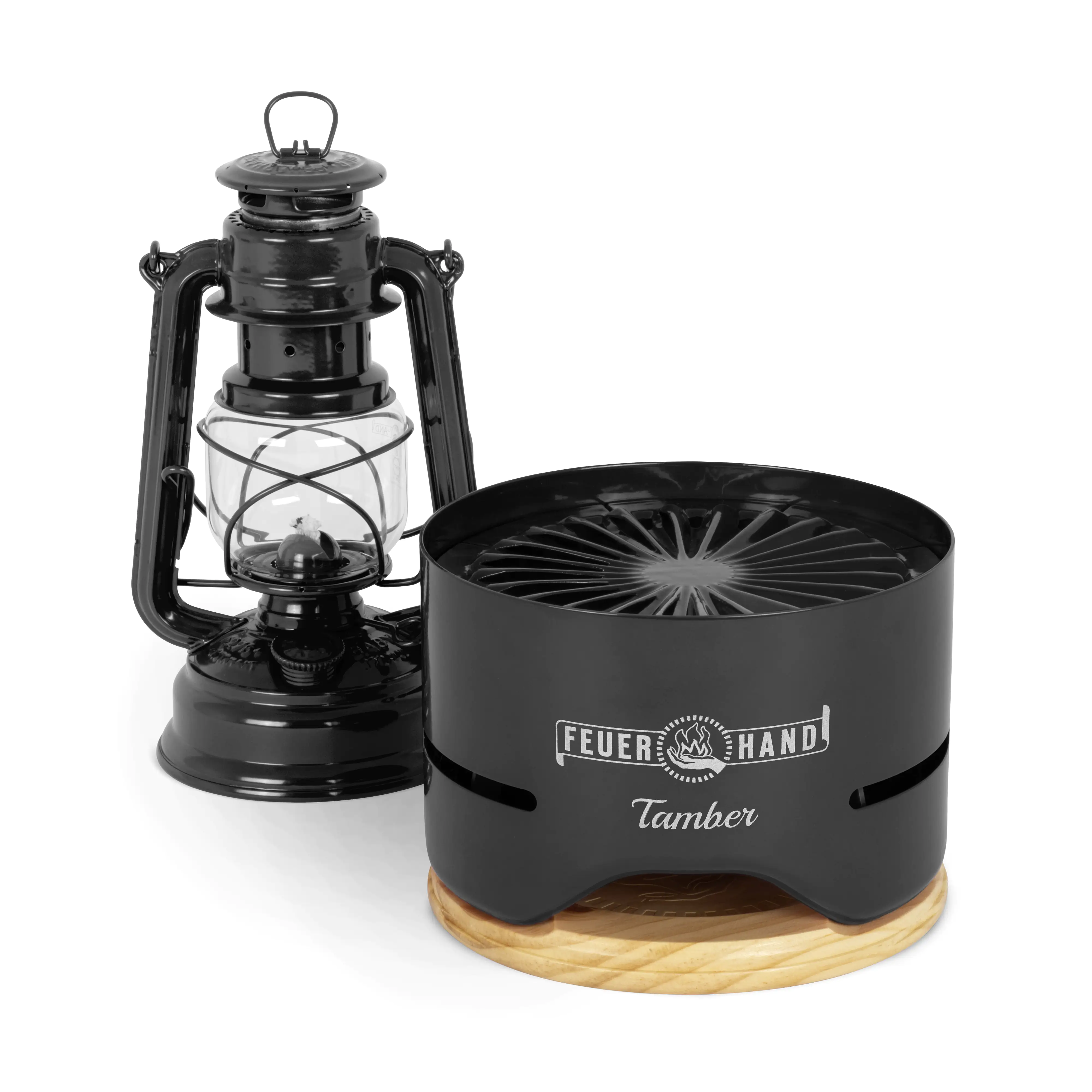 Feuerhand Tischgrill Tamber jet black