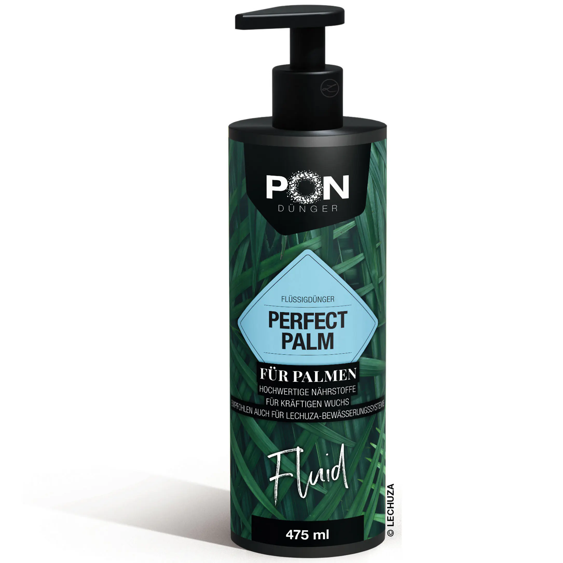 Lechuza Pon Flüssigdünger Perfect Palm Fluid 475 ml Pumpflasche