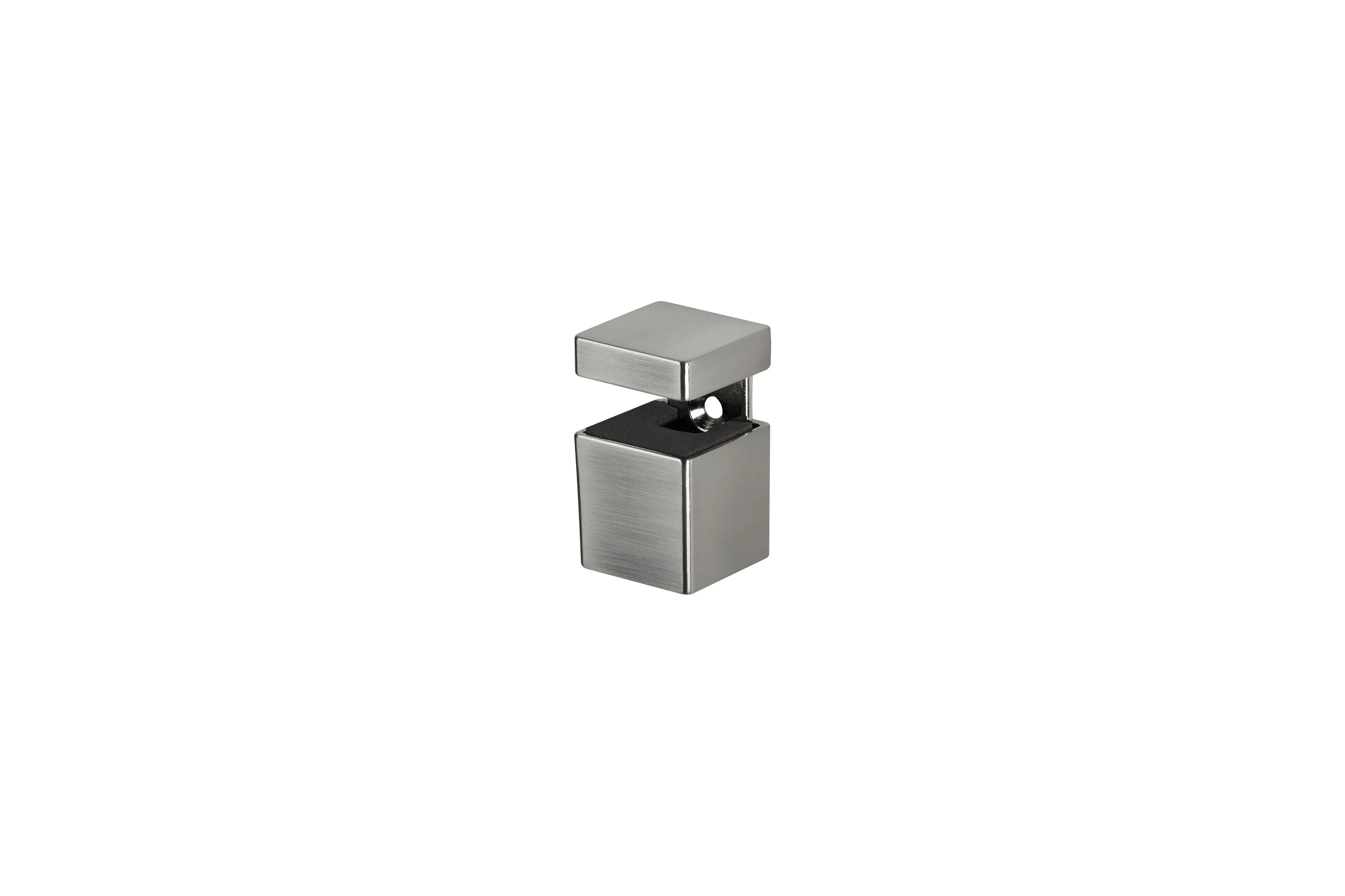 Dolle Regalclip-Set Stick-it verstellbar 0,5-2 cm Edelstahl 2 Stück