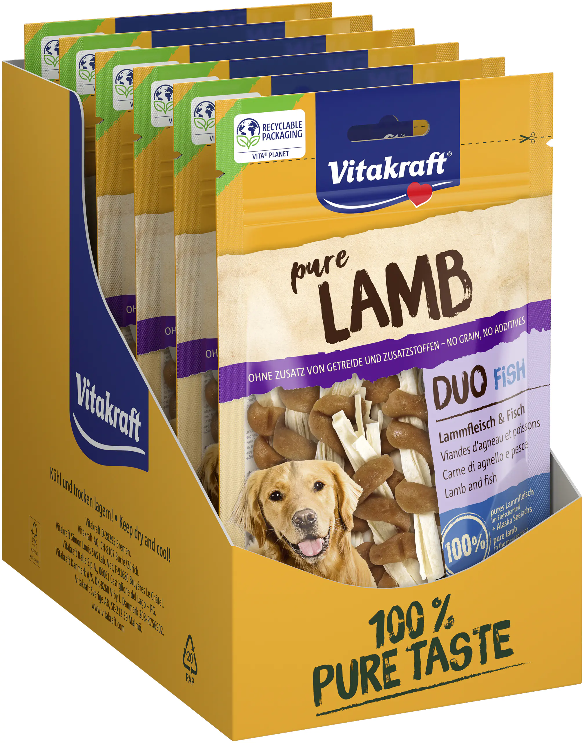 Vitakraft LAMB Duo® Lammfleisch & Fisch MSC 80 g