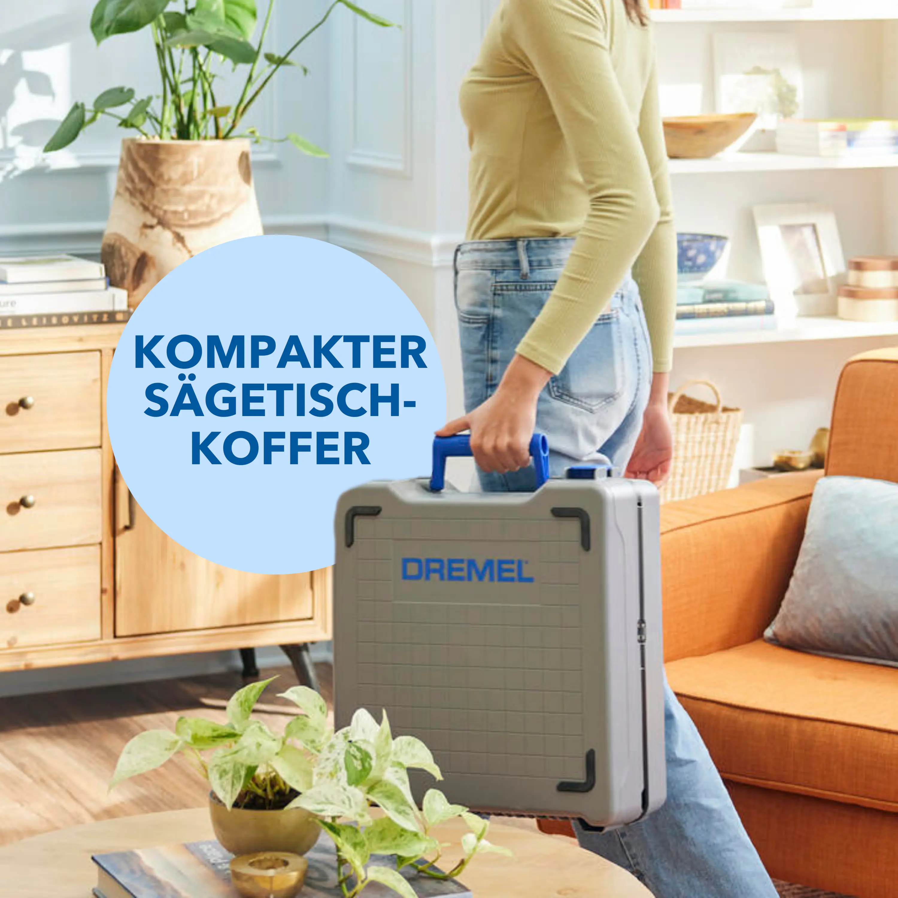 Dremel Blueprint Mobile Sägestation CS12V-S1C Kreissäge + Sägetisch-Koffer