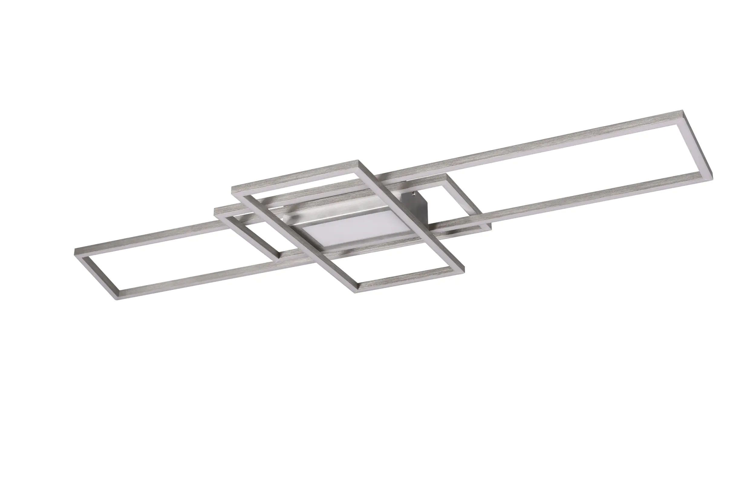 Trio LED Deckenleuchte IRVINE nickel matt