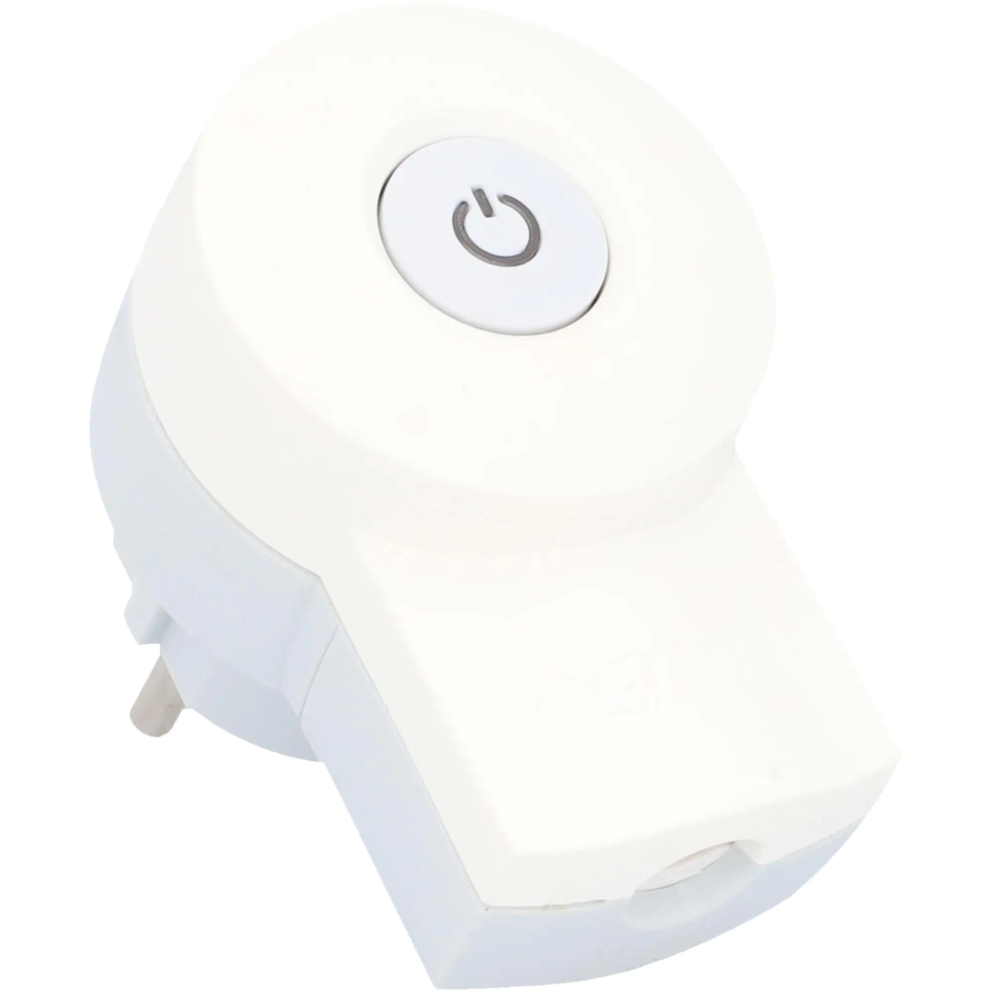 LEGRAND Schutzkontakt-Stecker Schalter beleuchtet weiß