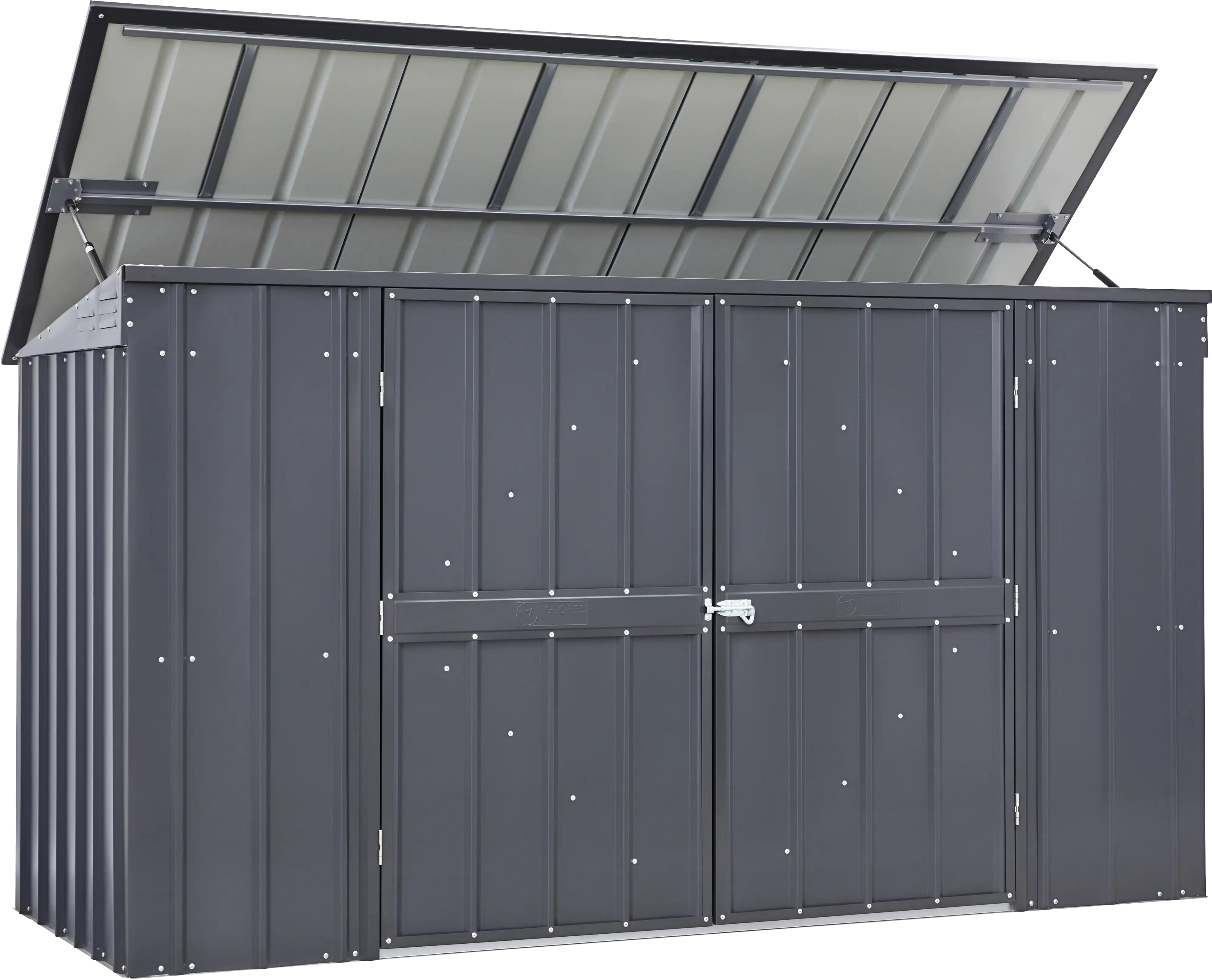 Globel Mülltonnenbox  Easy 73 233 x 75 cm anthrazit