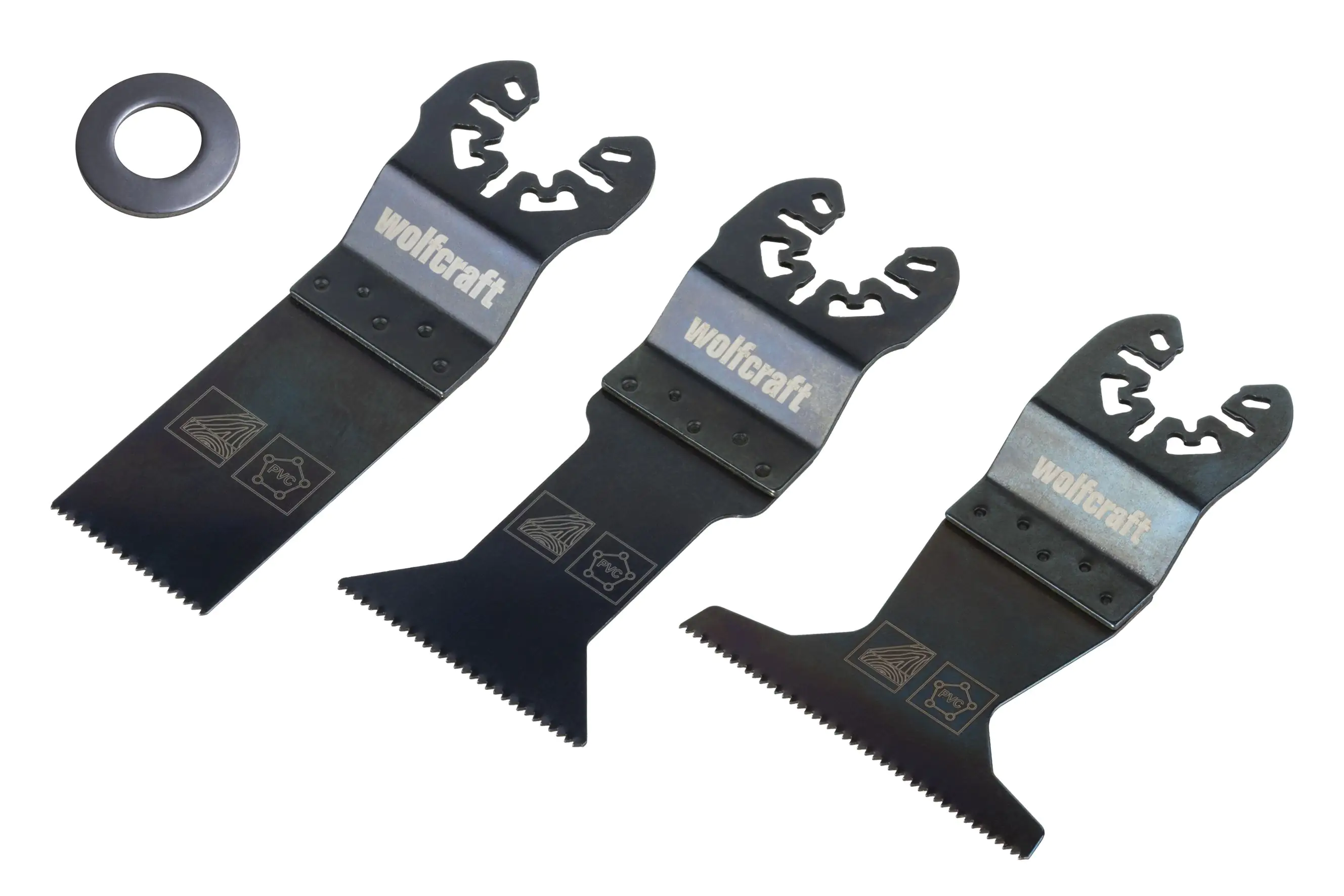 Wolfcraft Vibrations-Set Trockenbau HCS 3-teilig