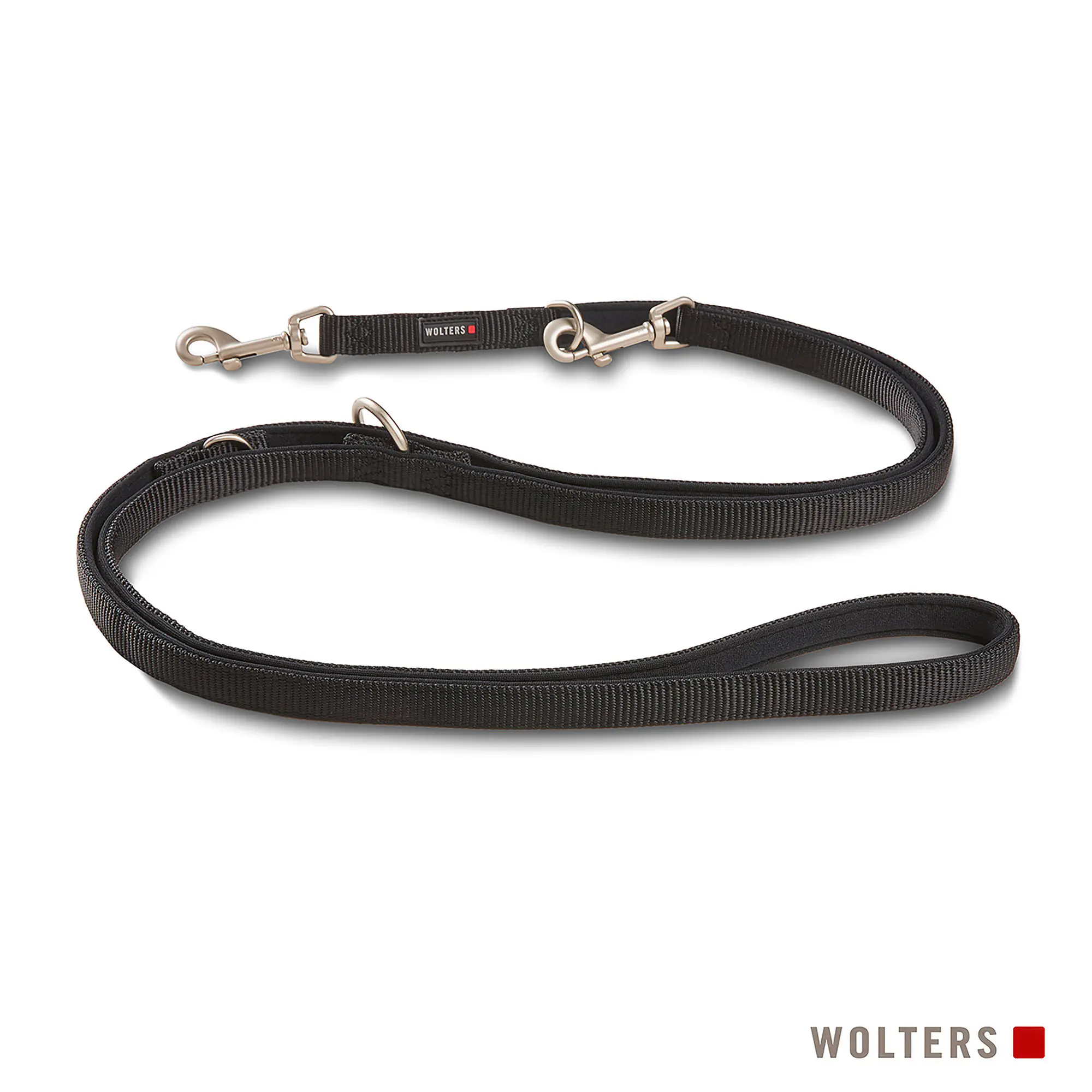 Wolters Hundeleine Professional Comfort schwarz/schwarz