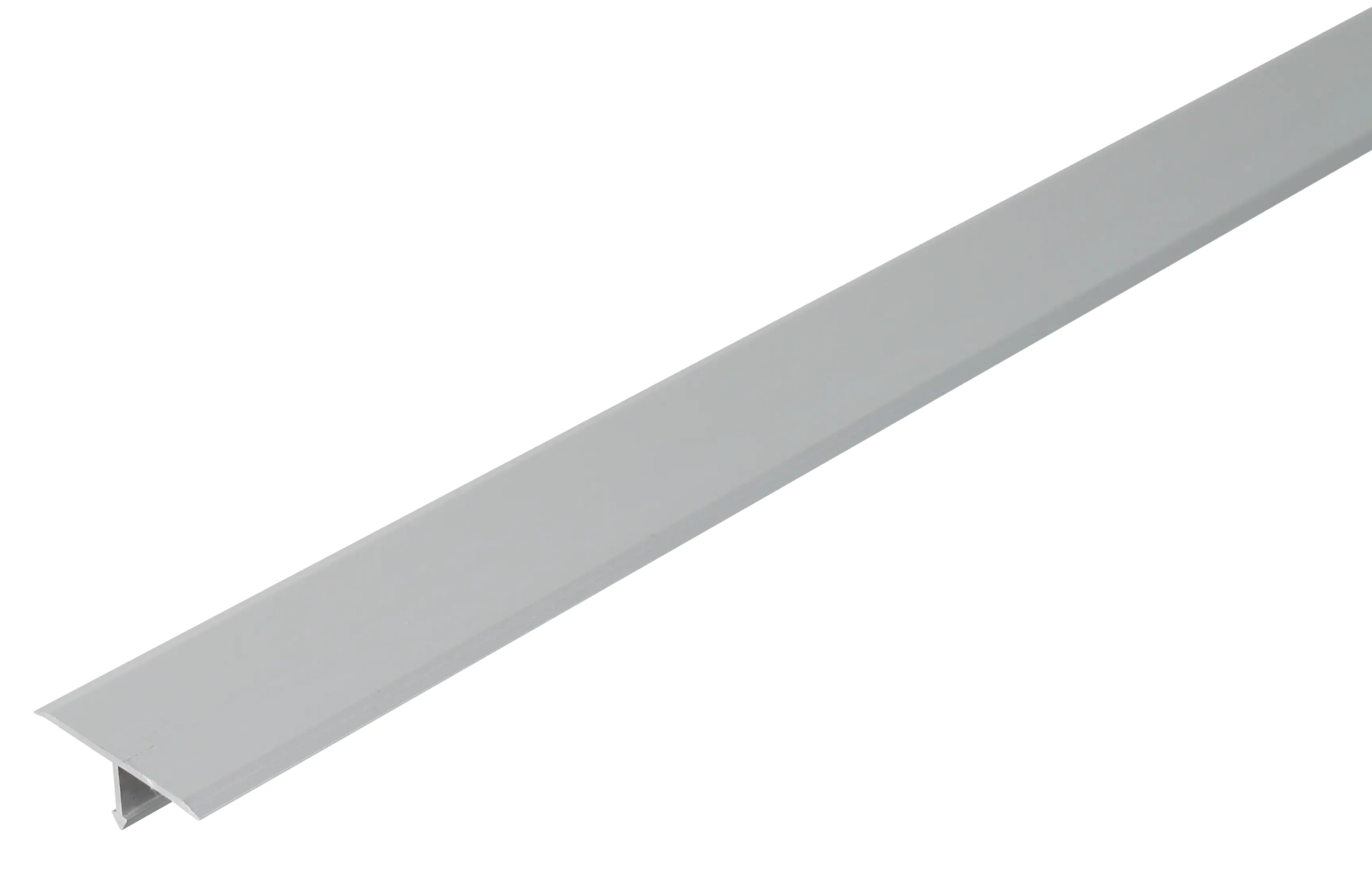 Alberts T-Abdeckprofil Aluminium eloxiert 25 x 9 mm x 2,6 m