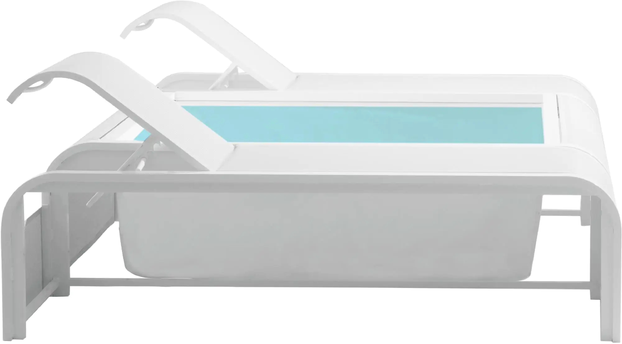 Gre Pool Mariposa weiß 282 x 219 x 60 cm