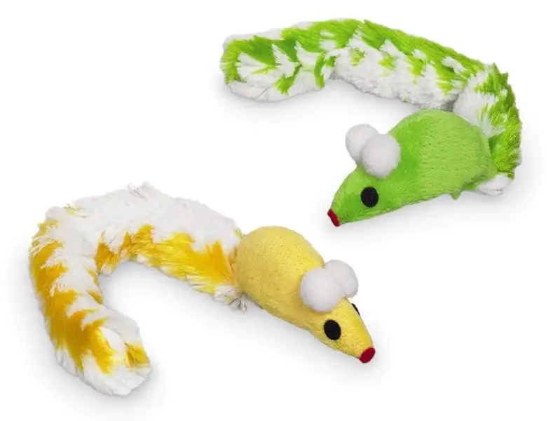 Nobby Katzenspielzeug Maus mit Plüchschwanz 23 cm