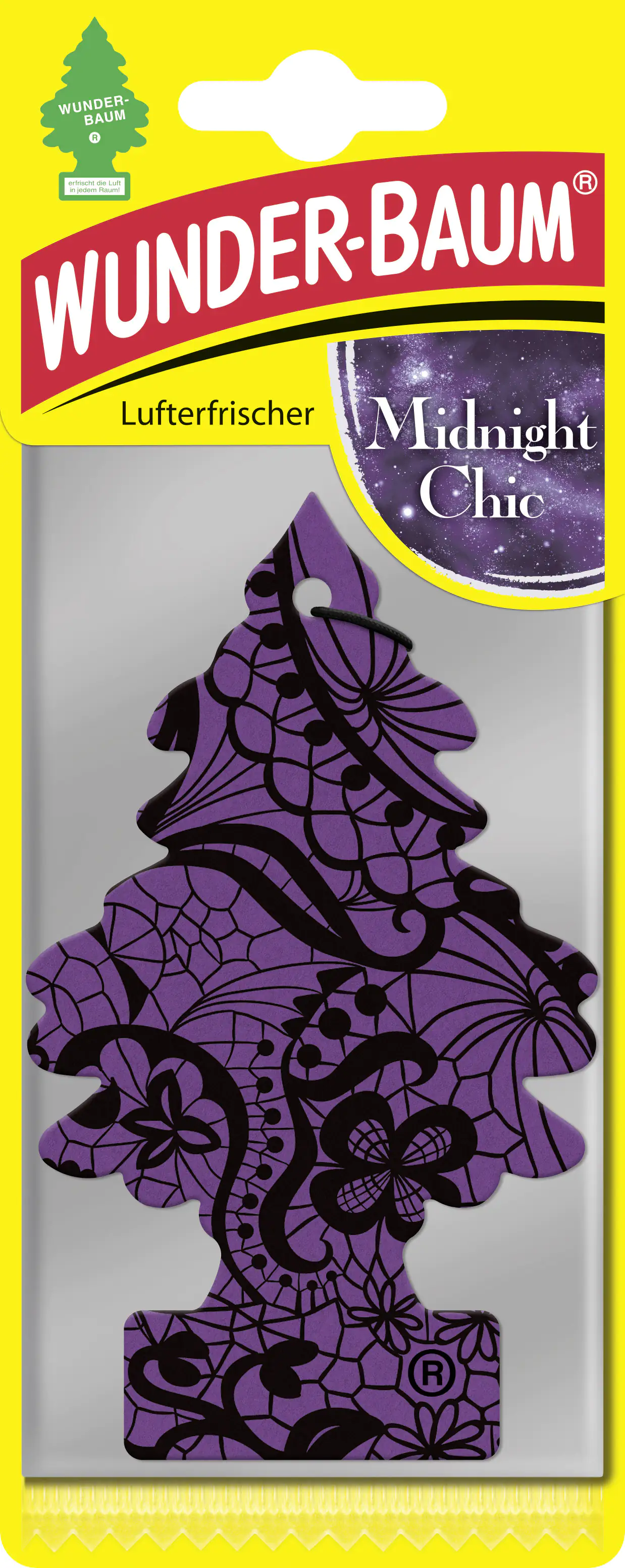 Wunderbaum Papierlufterfrischer Midnight Chic