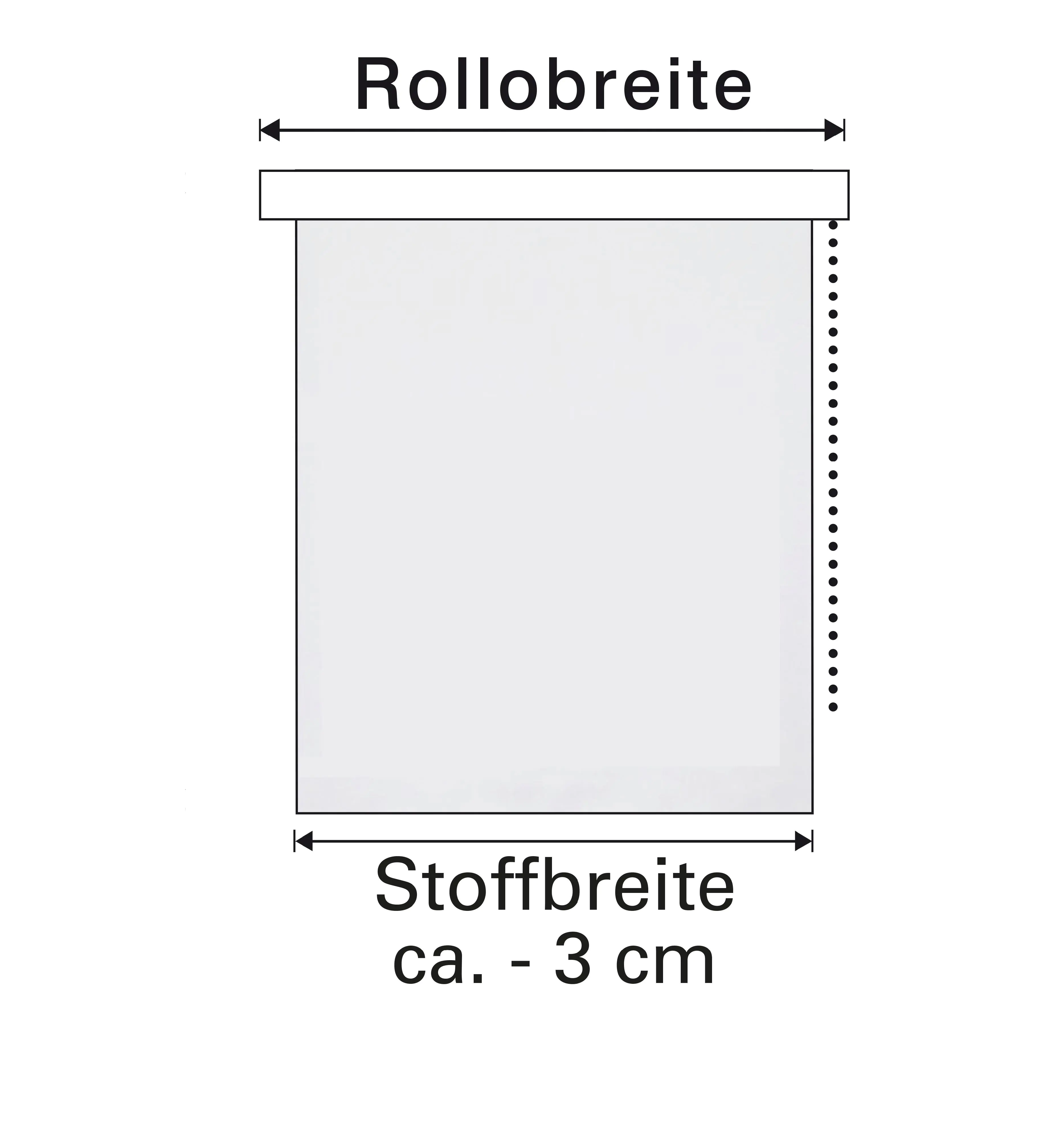 Gardinia EasyFix Rollo grau-melange 120 x 150 cm