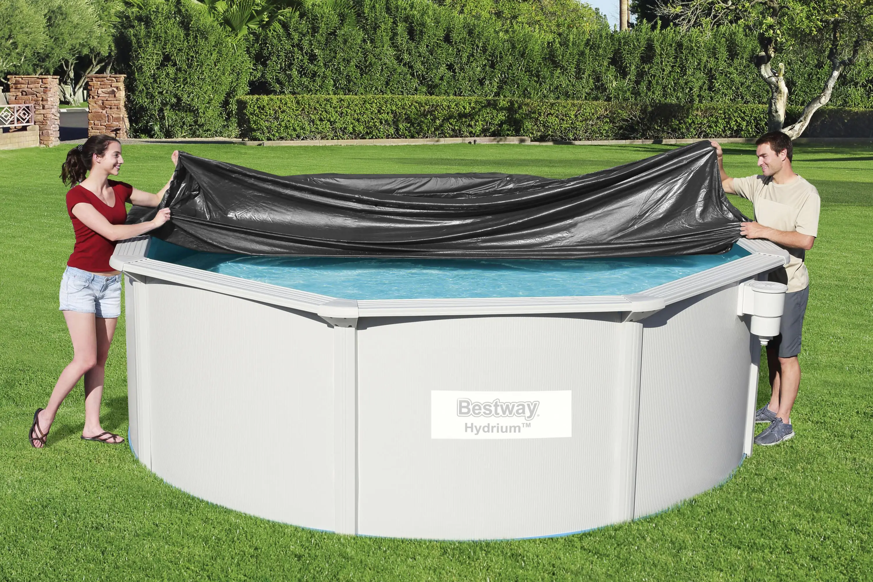 Bestway Flowclear Abdeckplane PVC Ø 401 cm